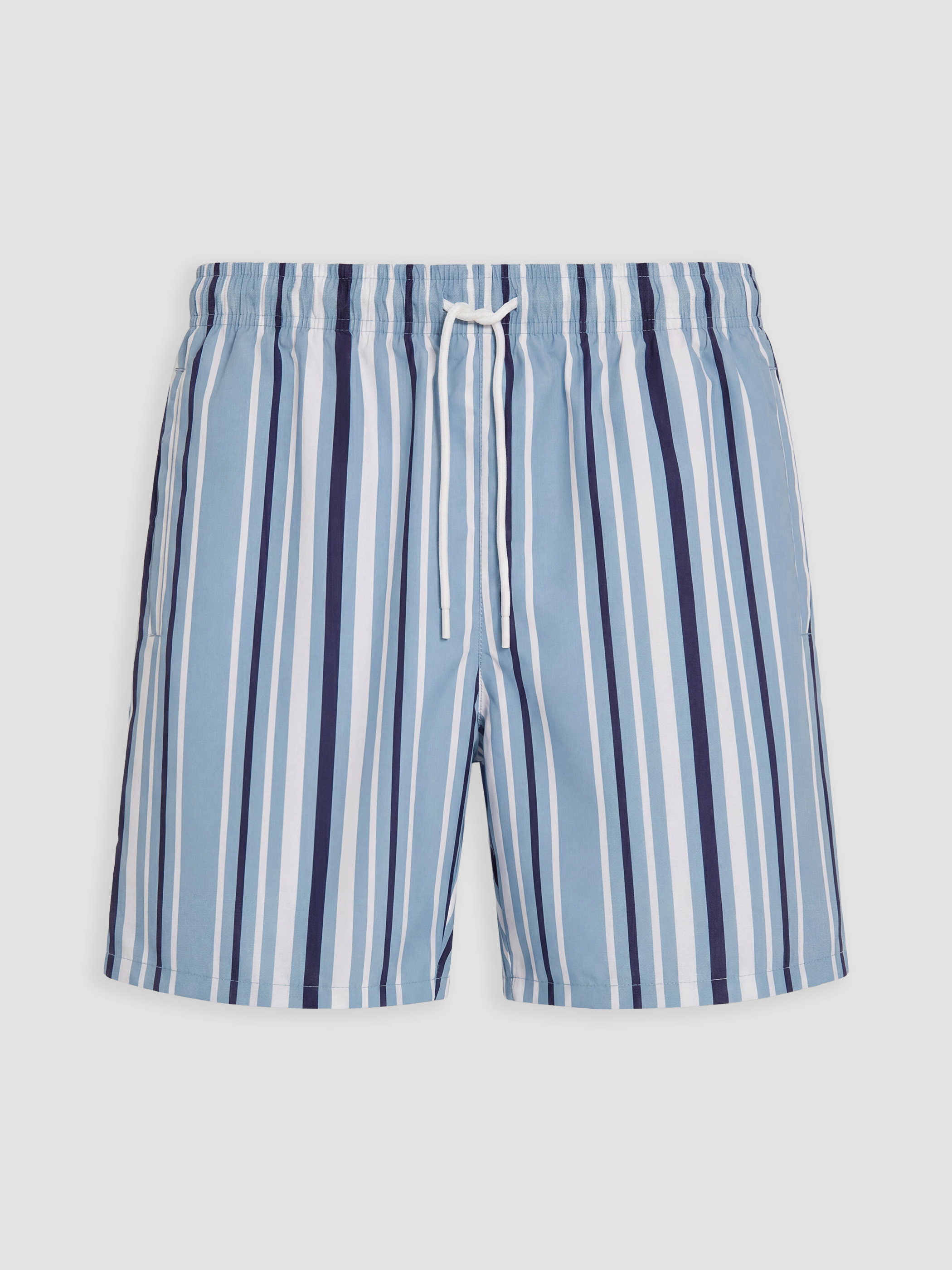 LCW SWIMWEAR Kısa Boy Çizgili Erkek Deniz Şortu görsel 6