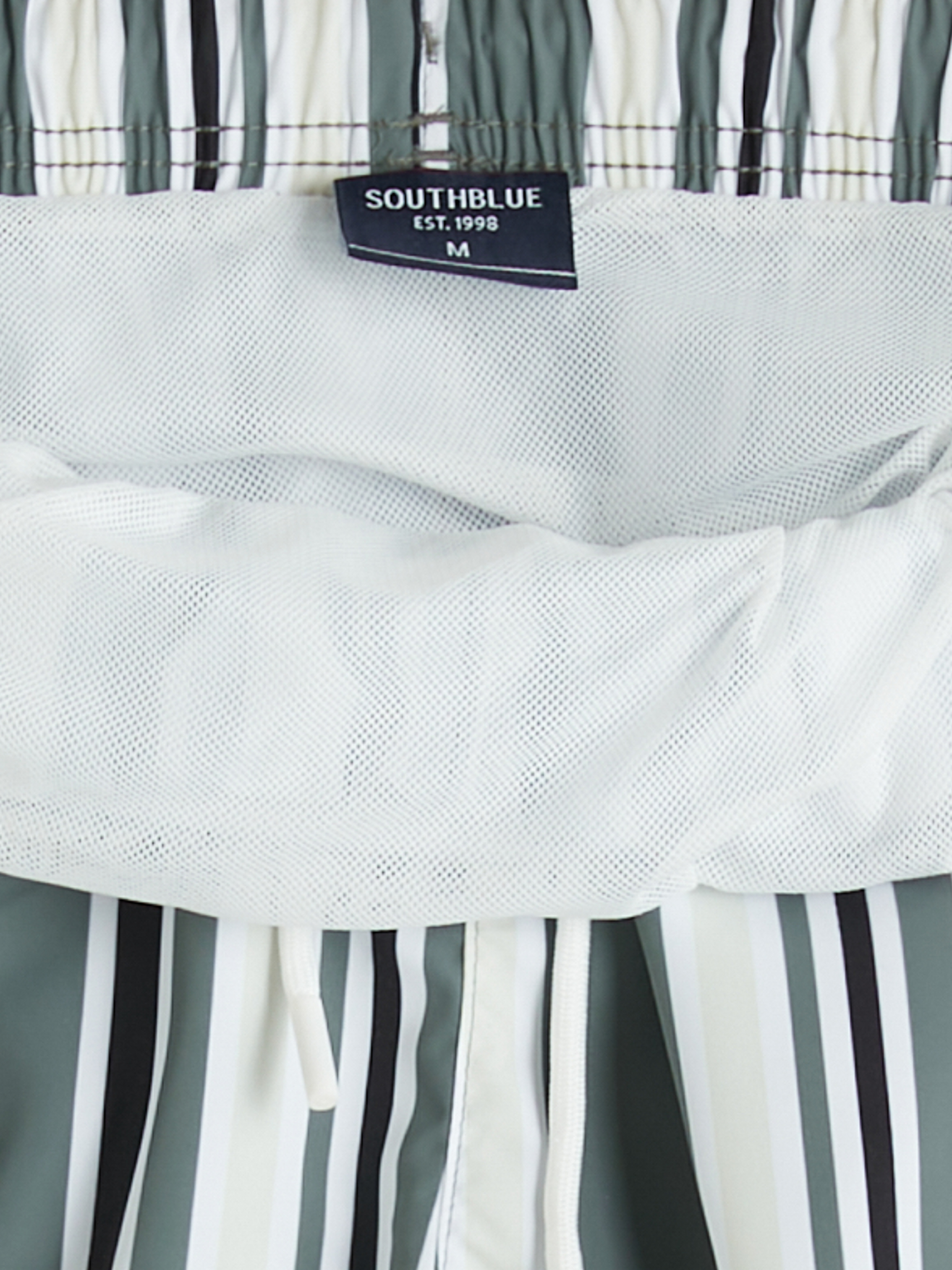 LCW SWIMWEAR Kısa Boy Çizgili Erkek Deniz Şortu görsel 8