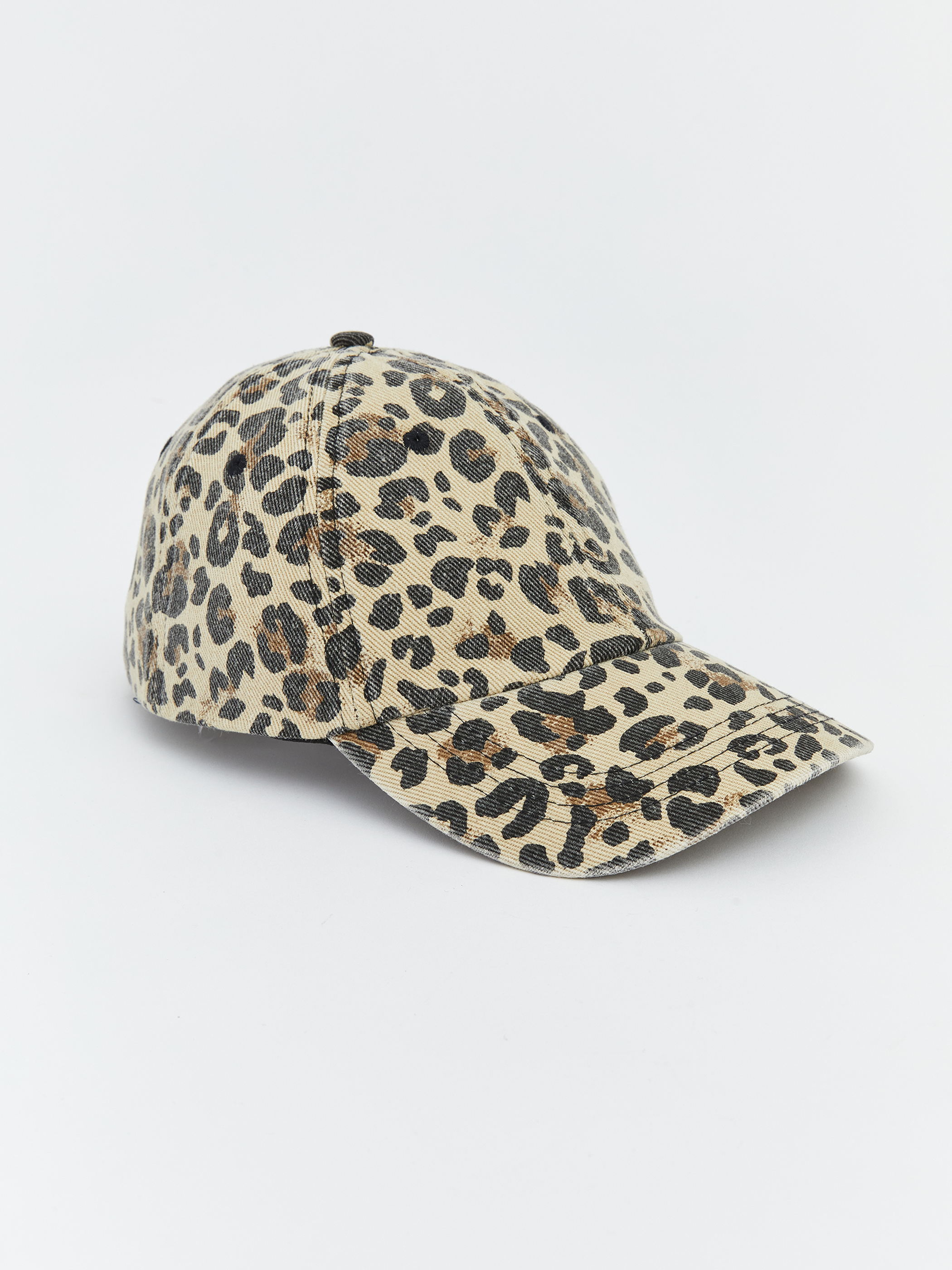 LCW ACCESSORIES Leopar Desenli Kadın Kep Şapka görsel 2