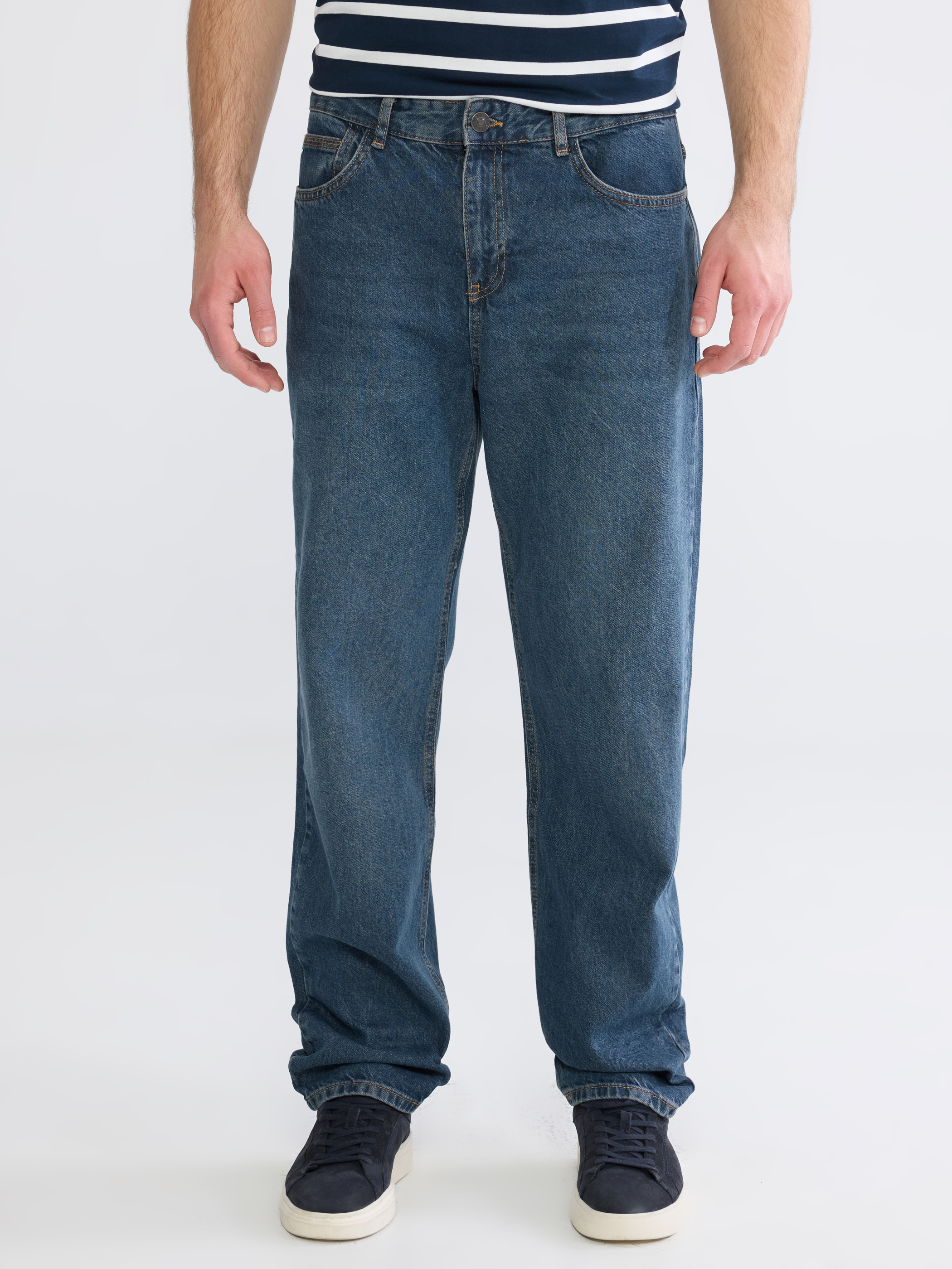 LCW Jeans 745 Baggy Fit Erkek Jean Pantolon görsel 4
