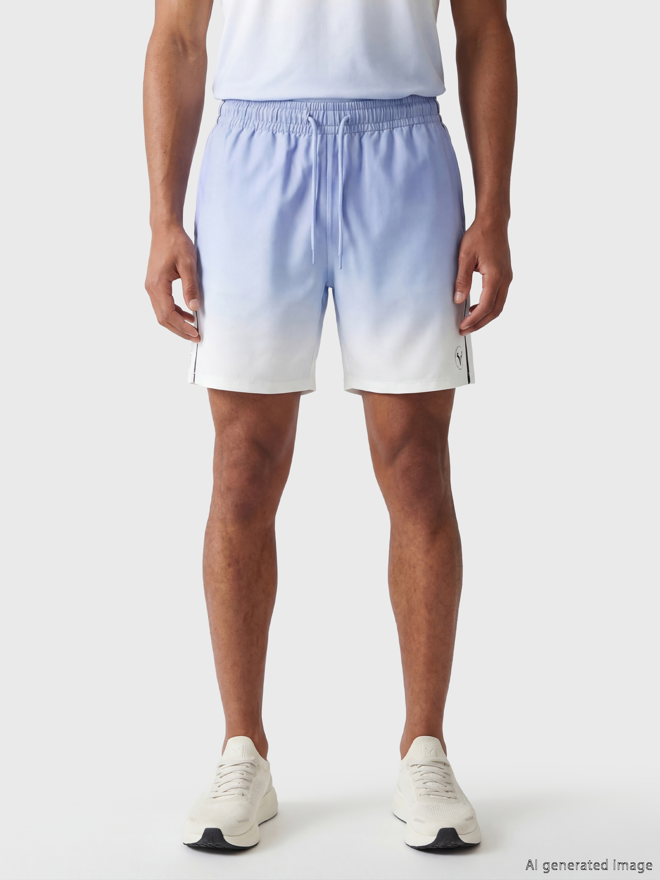 XSIDE ACTIVE Regular Fit Beli Lastikli Baskılı Erkek Spor Şort görsel 2