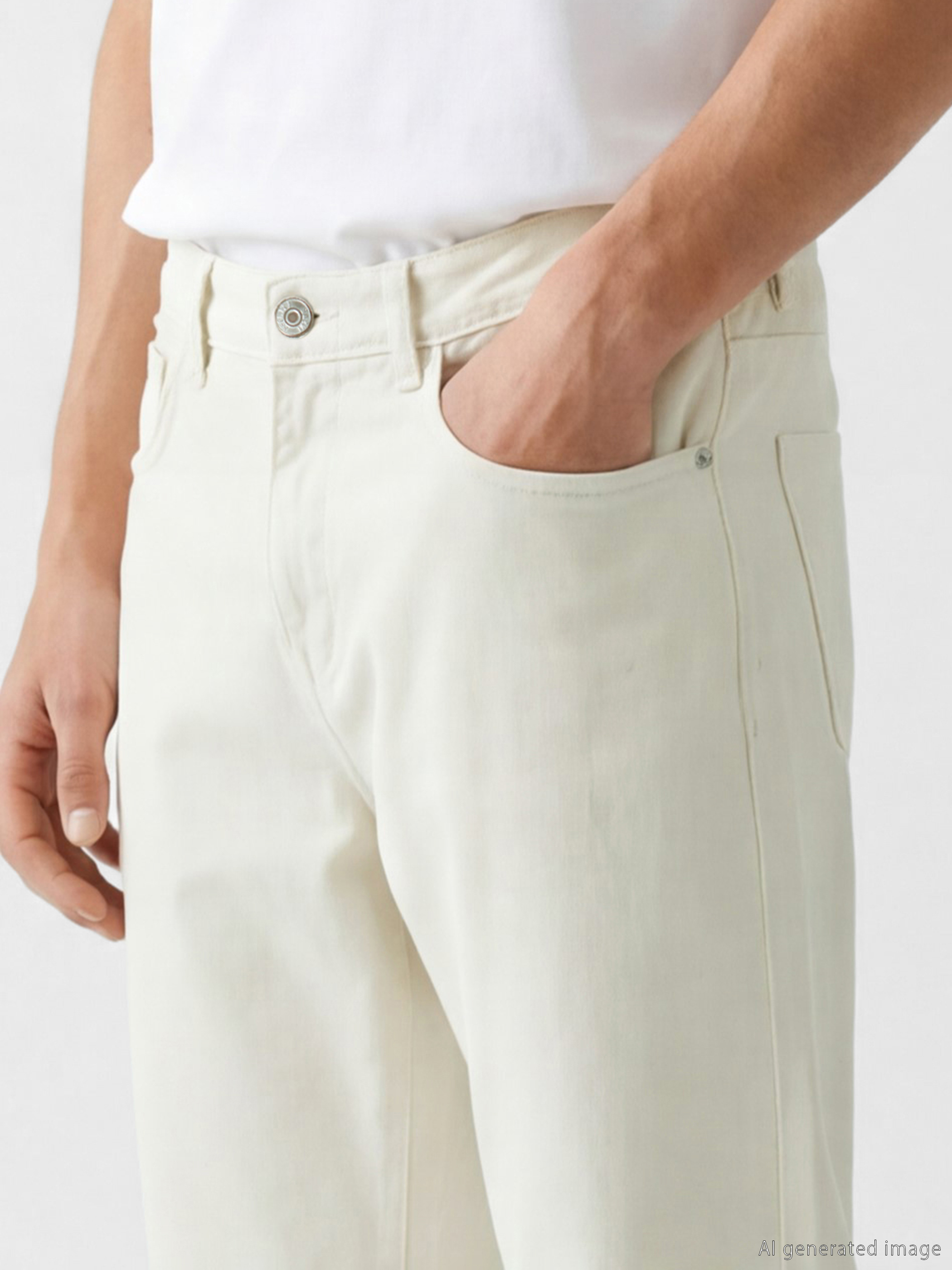 LCW Jeans 745 Baggy Fit Erkek Jean Pantolon görsel 3