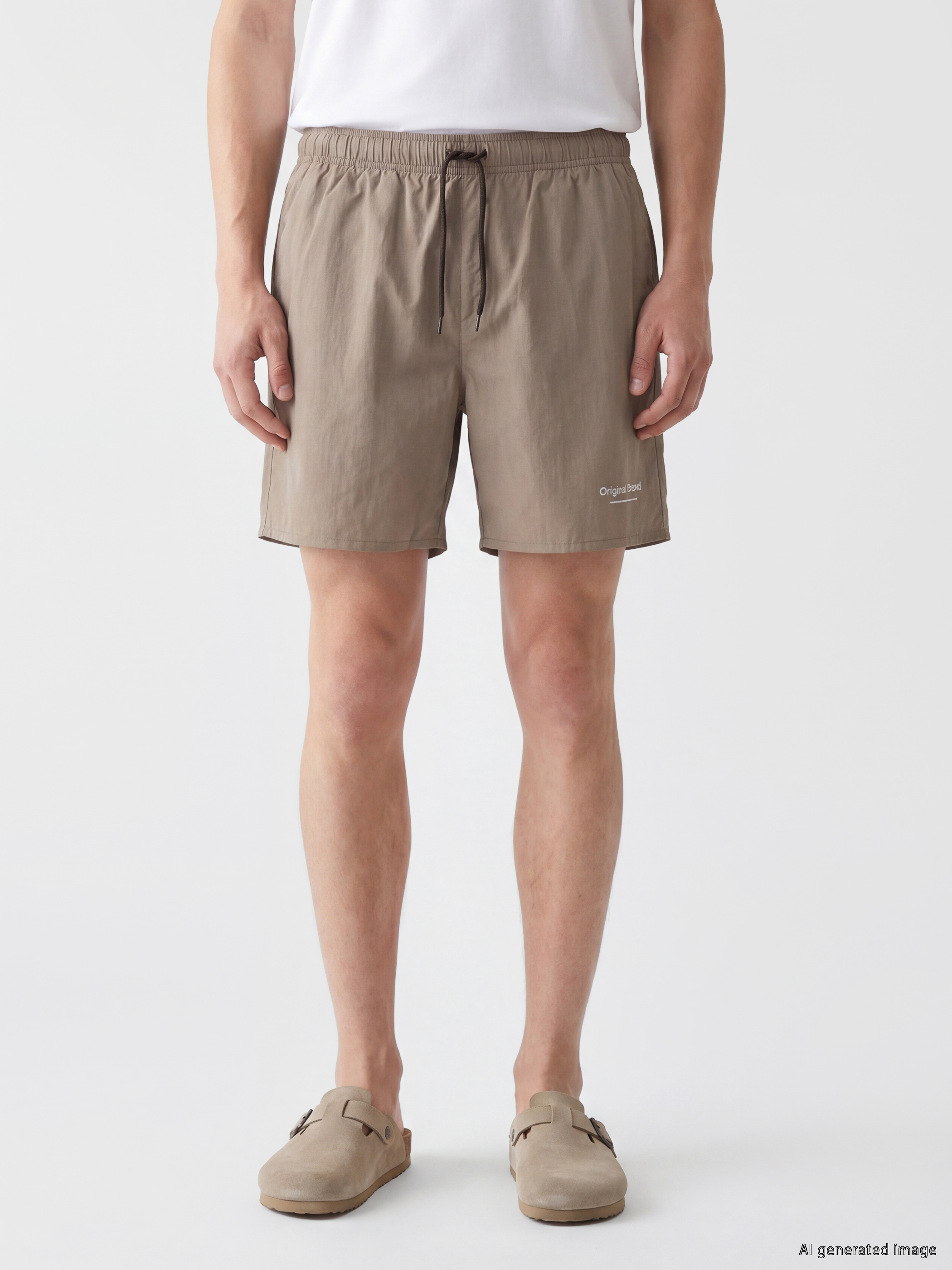 LCW SWIMWEAR Kısa Boy Baskılı Erkek Deniz Şortu görsel 2