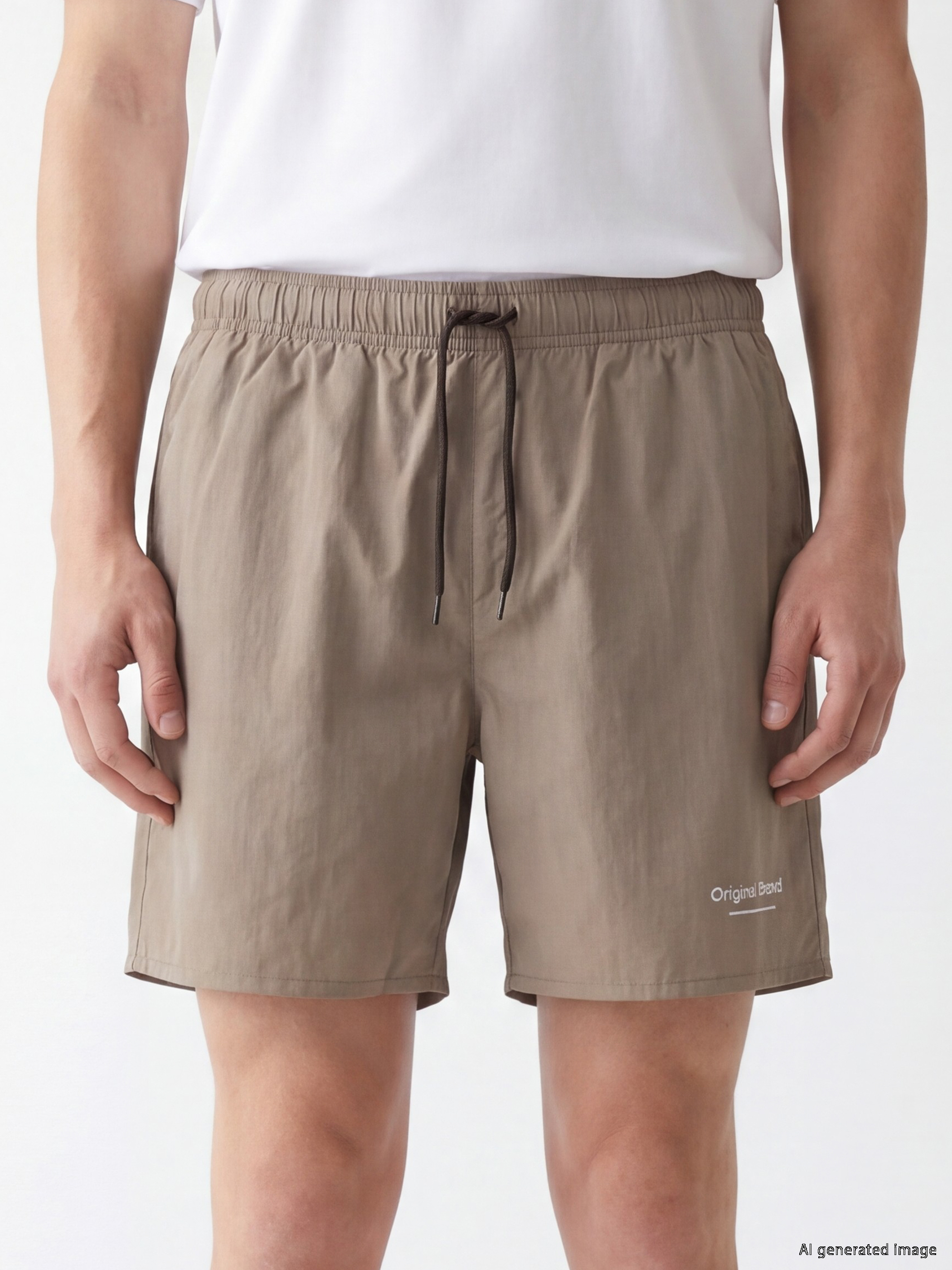 LCW SWIMWEAR Kısa Boy Baskılı Erkek Deniz Şortu görsel 3