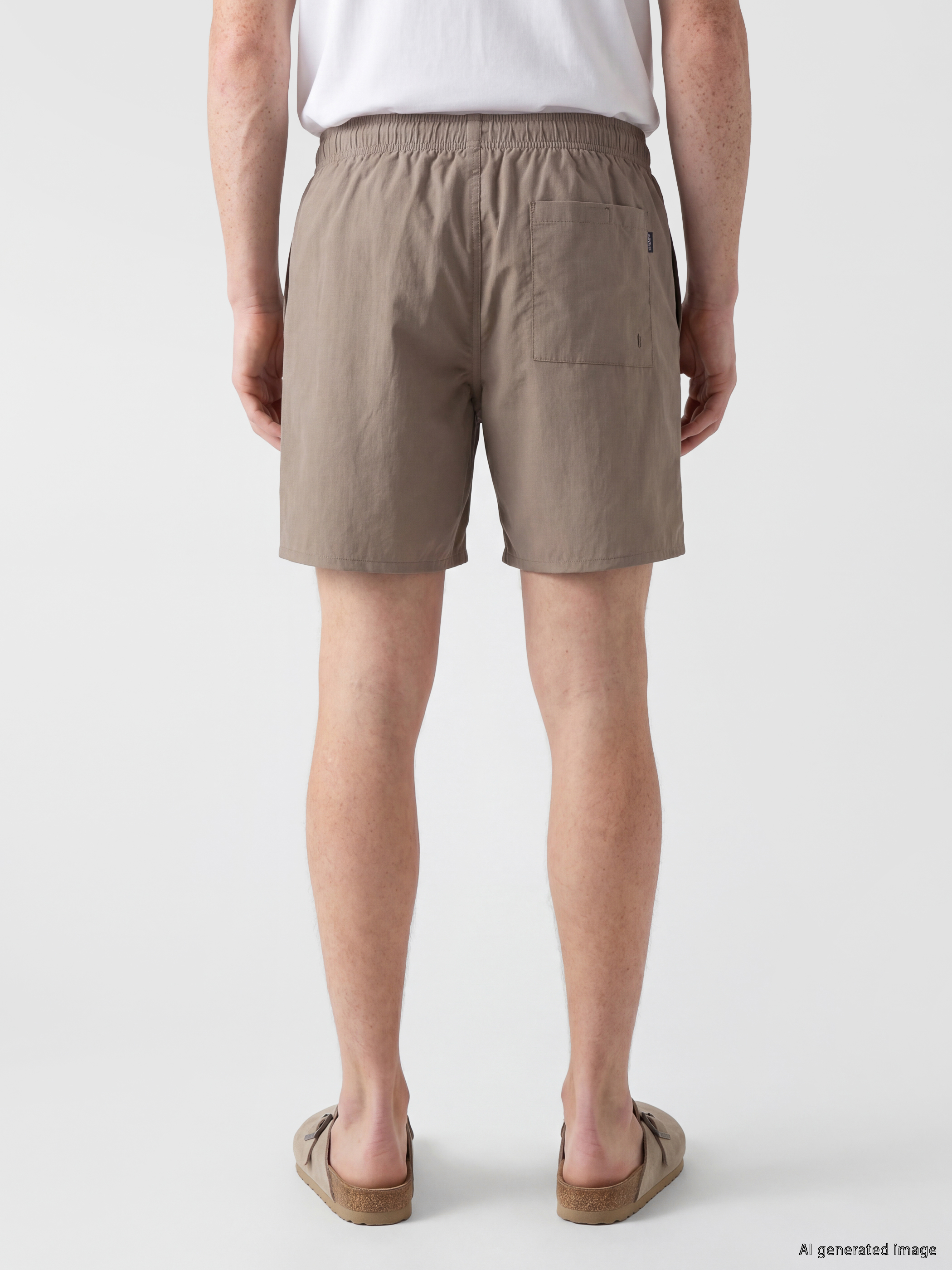 LCW SWIMWEAR Kısa Boy Baskılı Erkek Deniz Şortu görsel 4