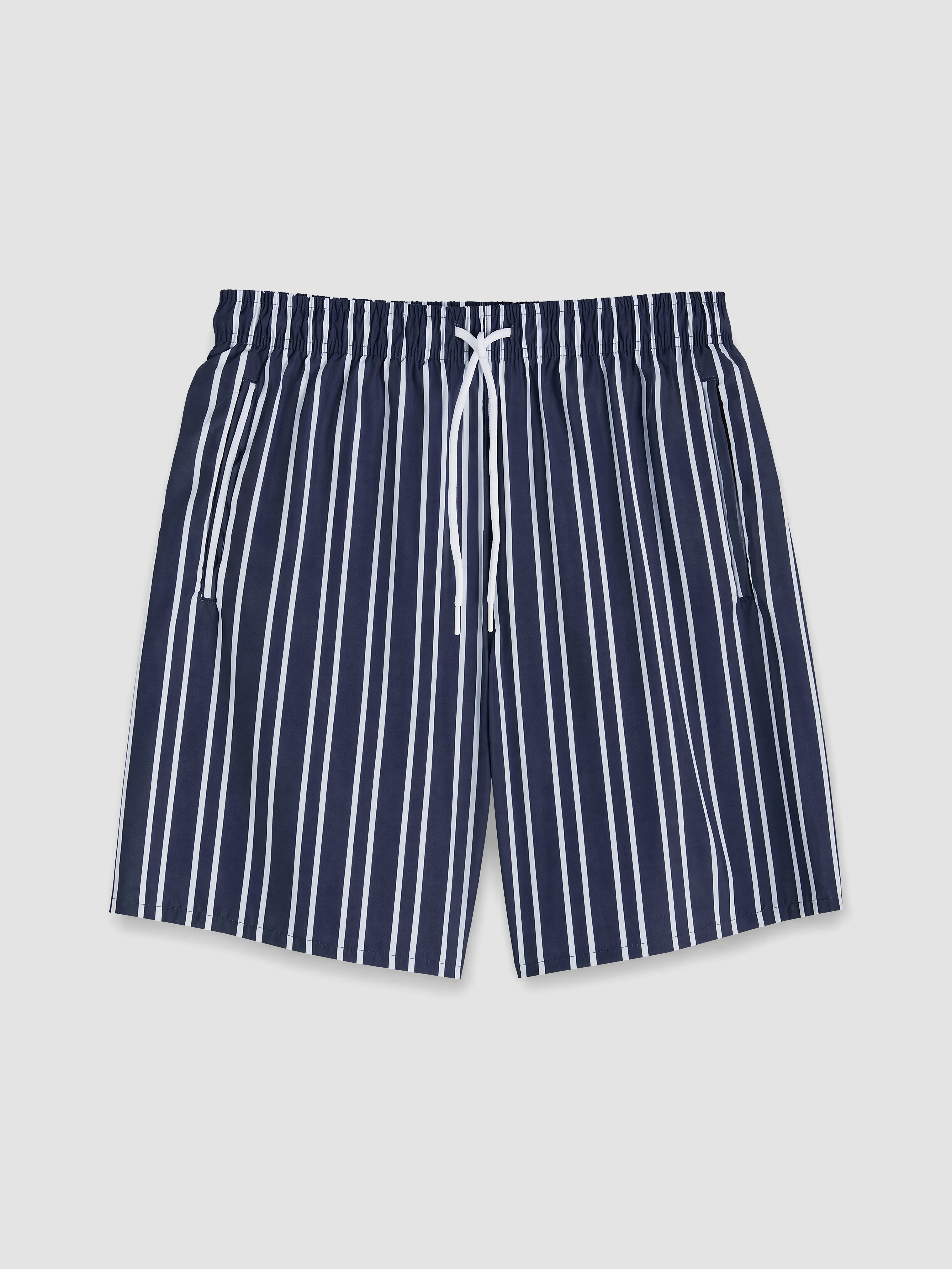 LCW SWIMWEAR Kısa Boy Çizgili Erkek Deniz Şortu görsel 5