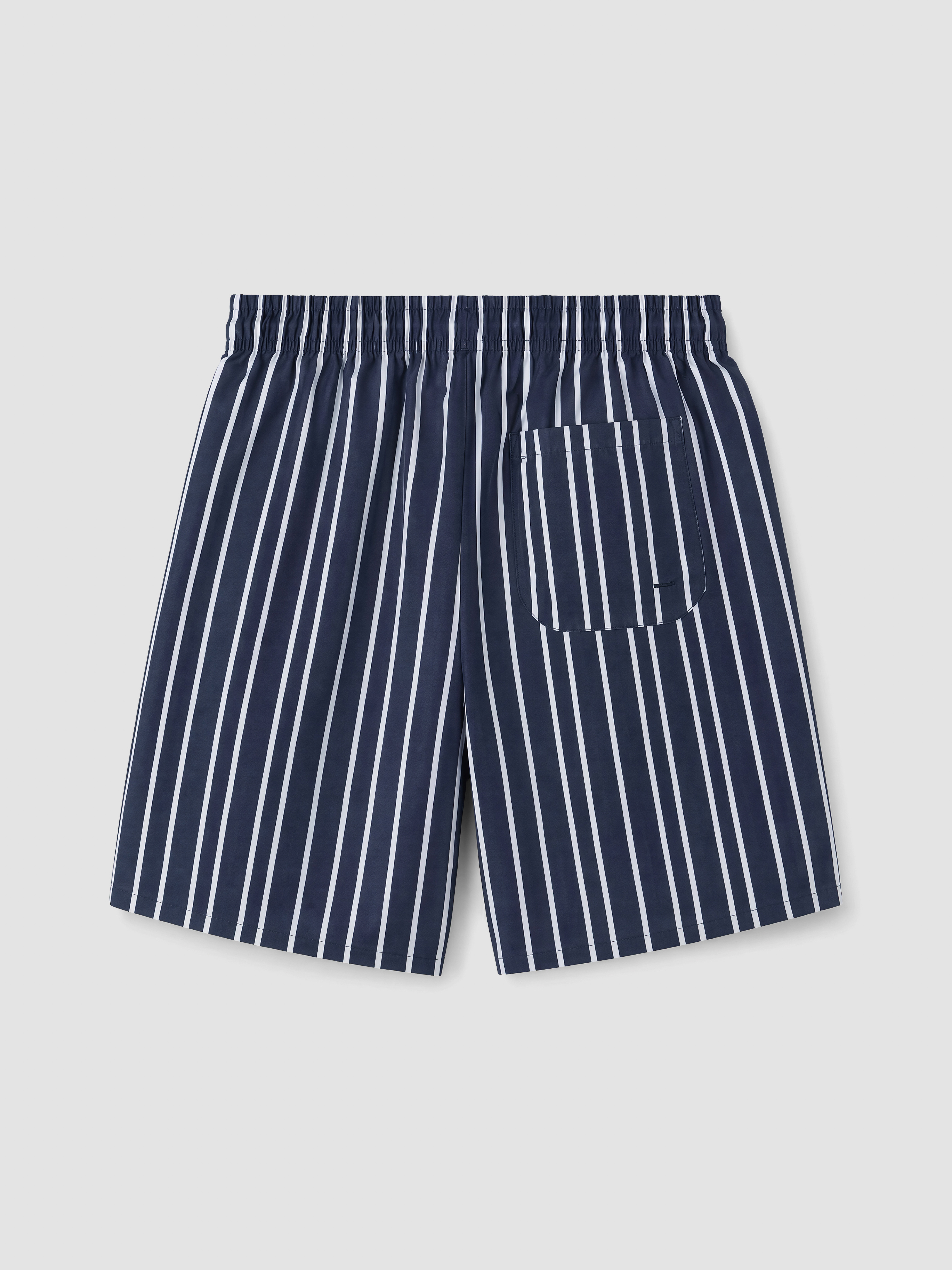 LCW SWIMWEAR Kısa Boy Çizgili Erkek Deniz Şortu görsel 7