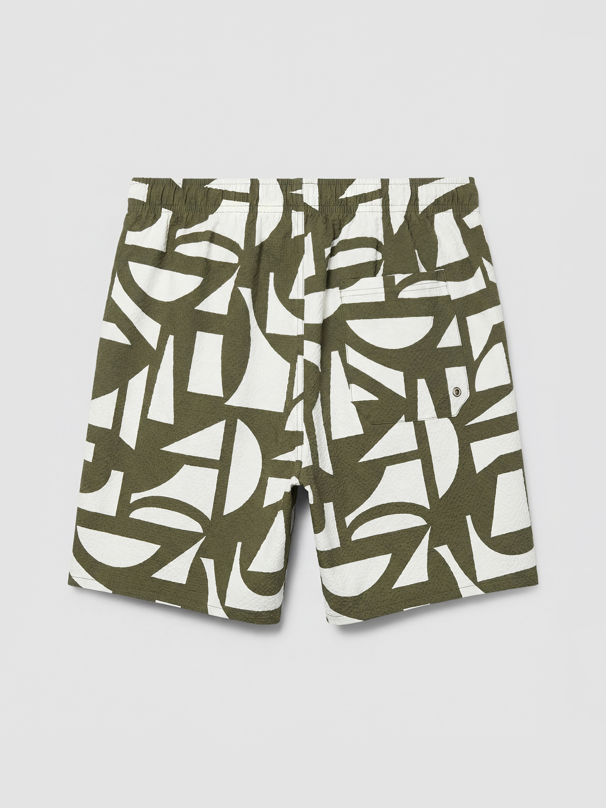 LCW SWIMWEAR Kısa Boy Desenli Erkek Deniz Şortu görsel 5