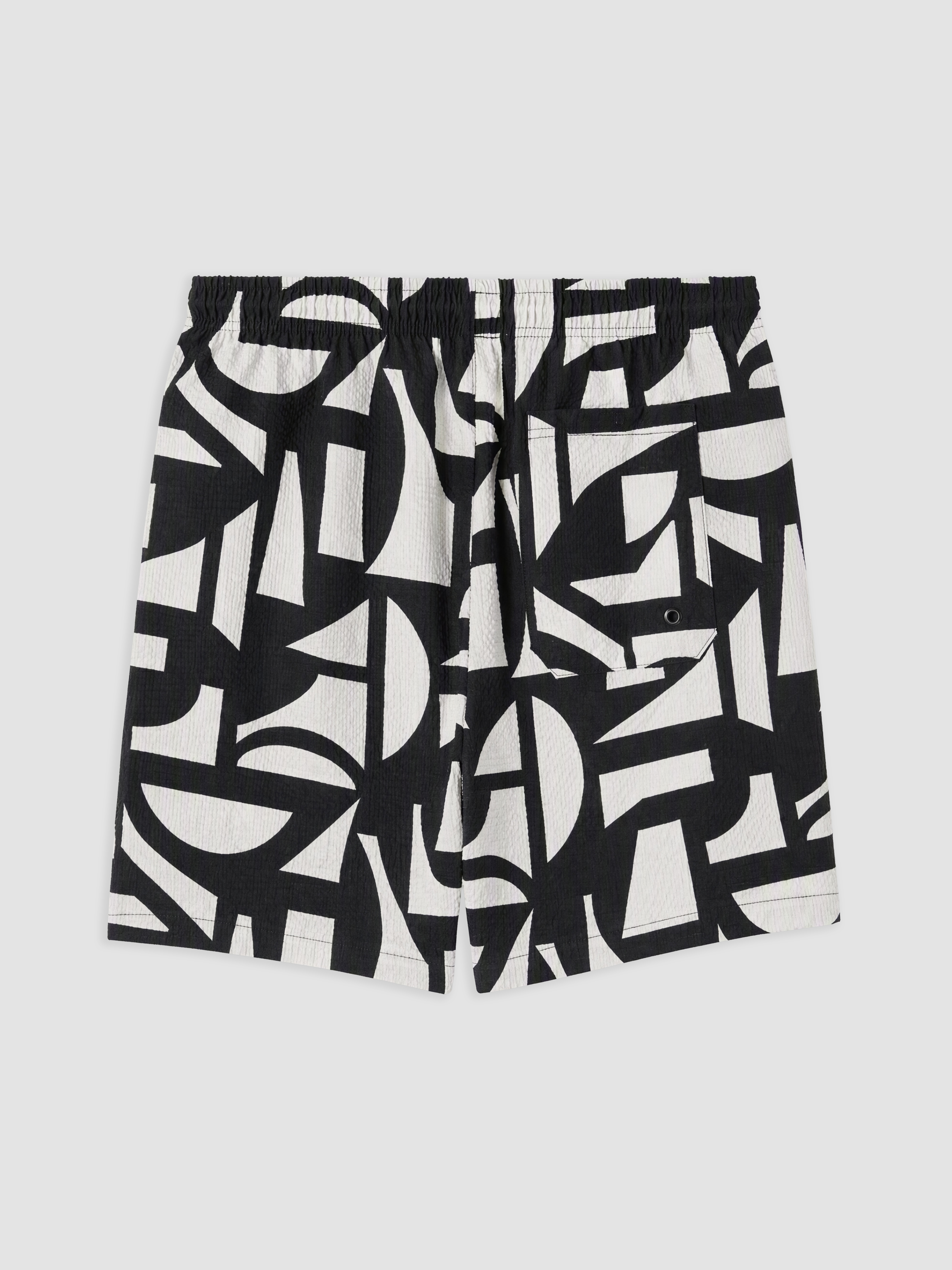 LCW SWIMWEAR Kısa Boy Desenli Erkek Deniz Şortu görsel 6