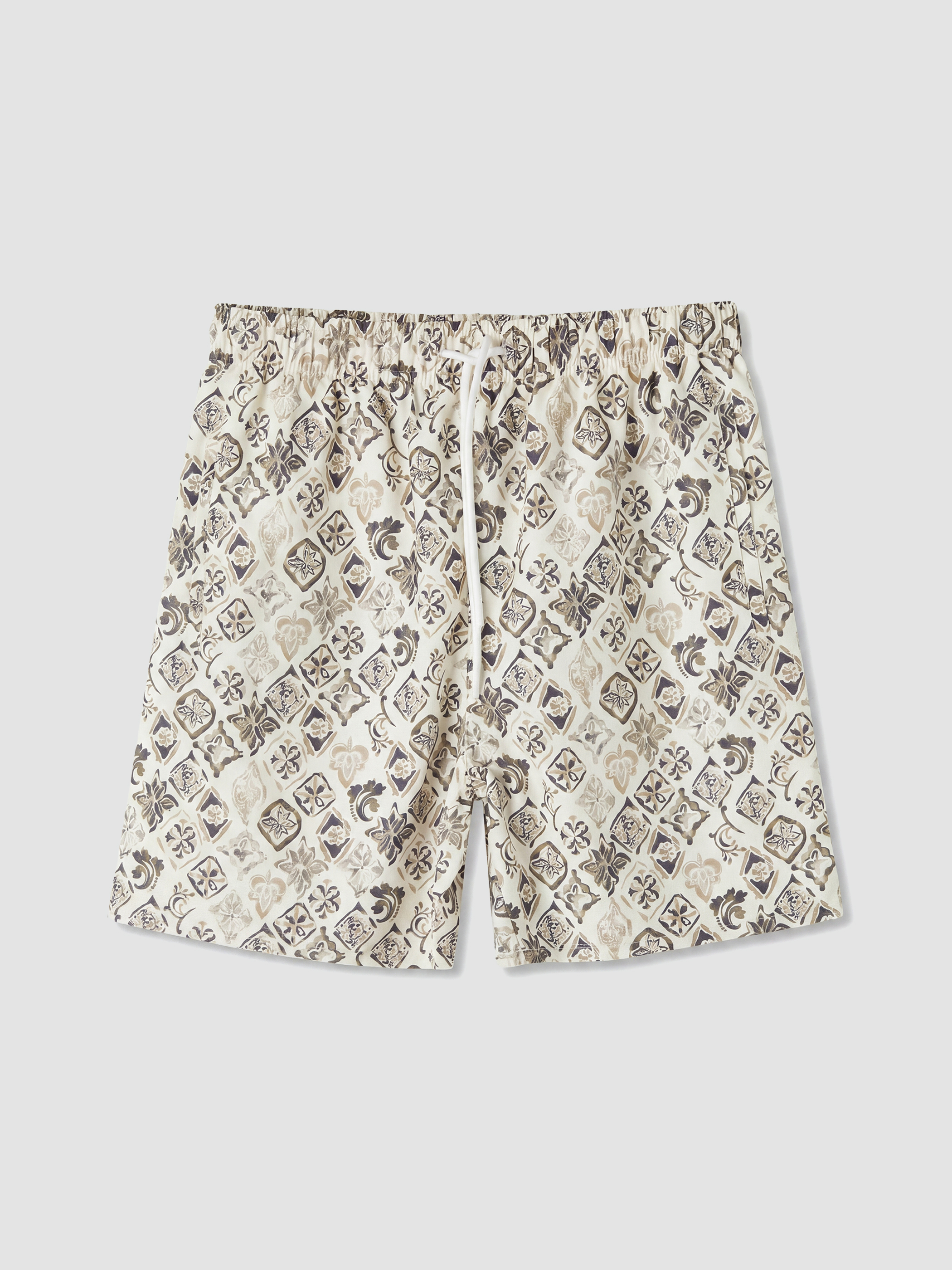 LCW SWIMWEAR Kısa Boy Desenli Erkek Deniz Şortu görsel 5