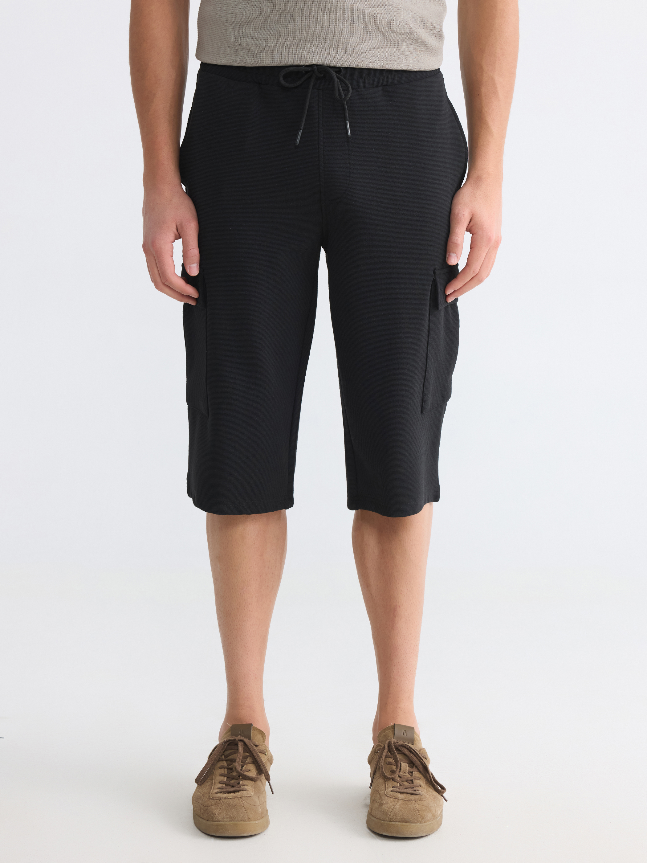 LCWAIKIKI Classic Regular Fit Erkek Kargo Şort görsel 2