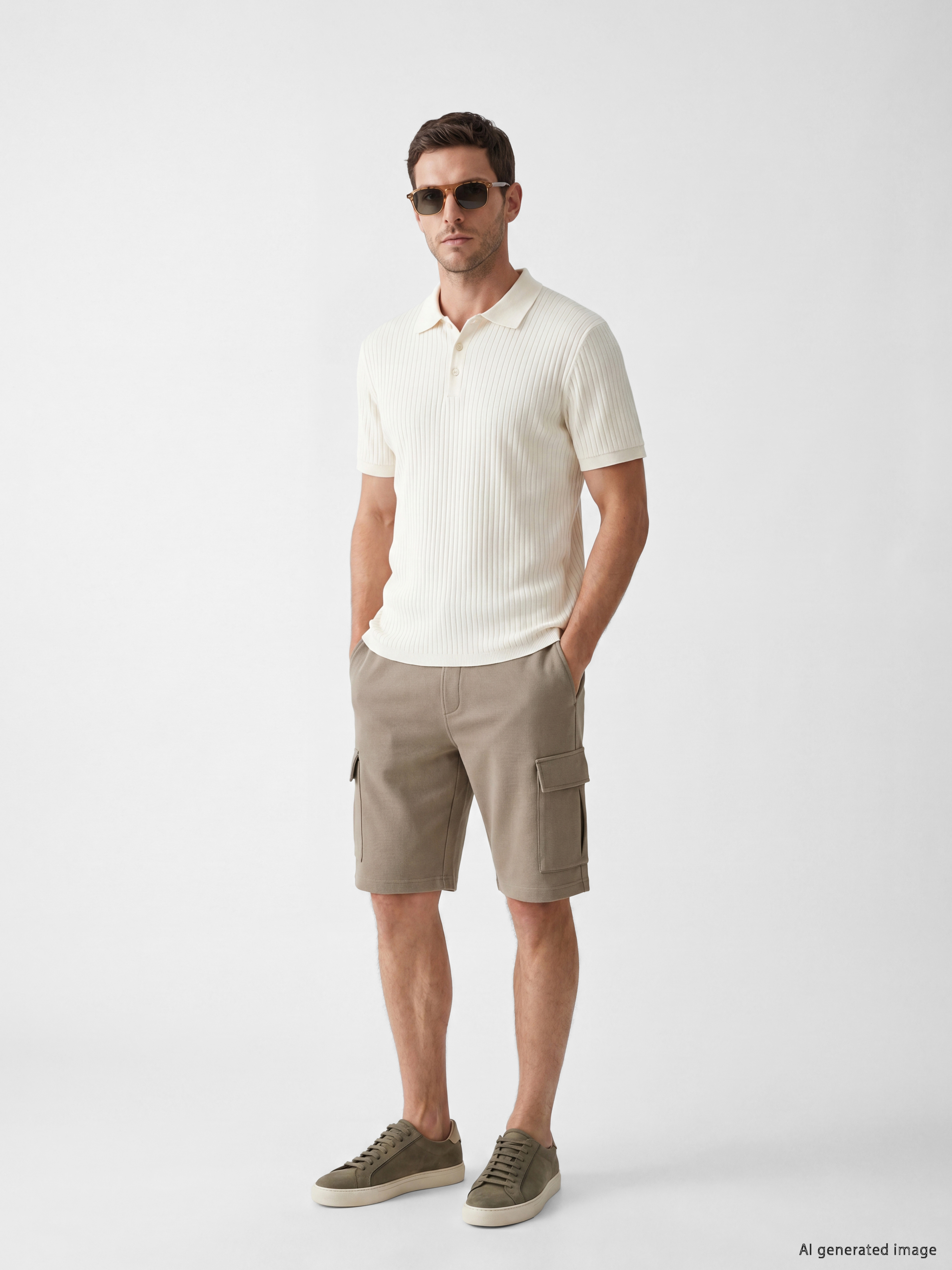 LCWAIKIKI Classic Regular Fit Erkek Kargo Şort