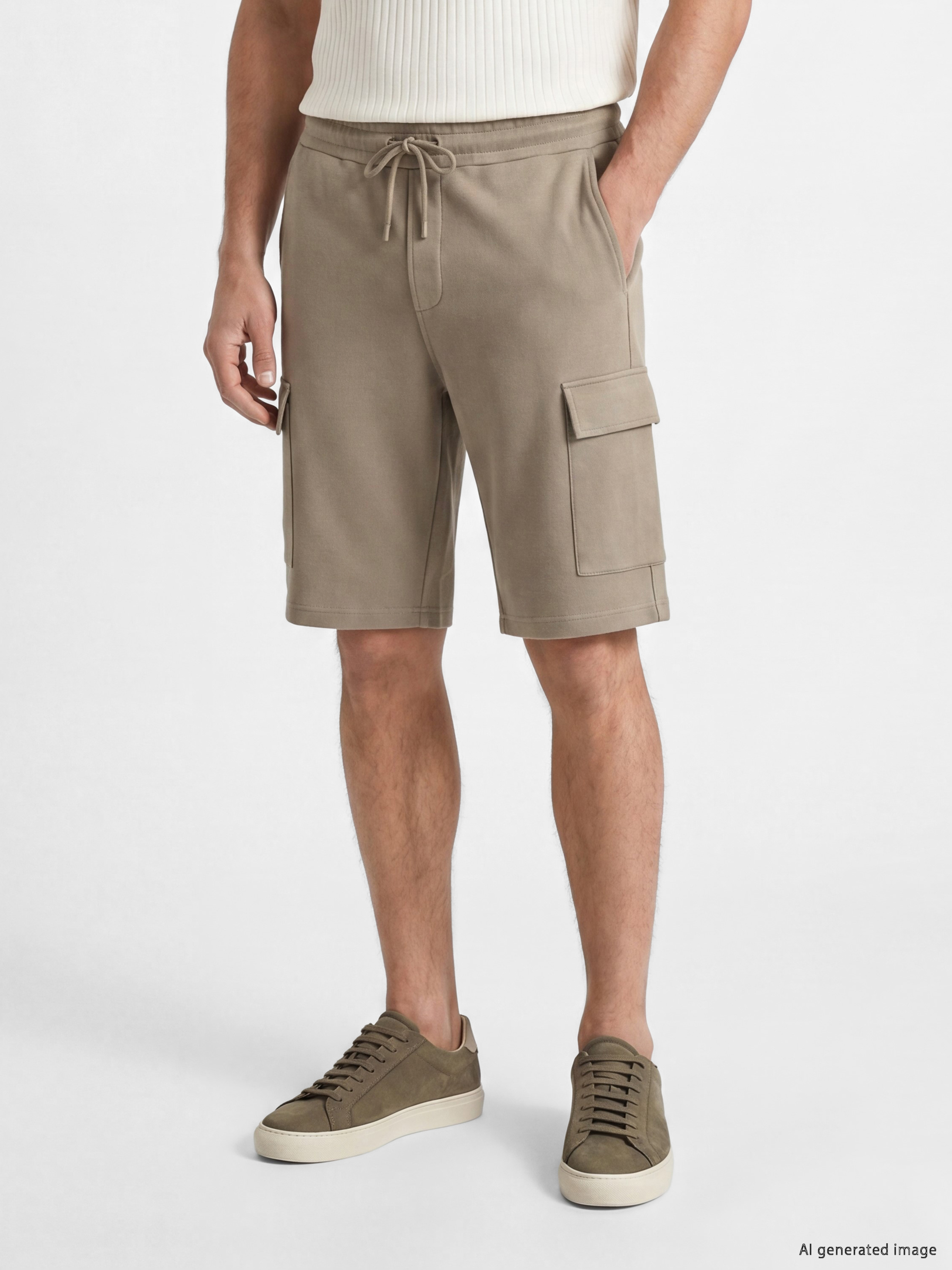 LCWAIKIKI Classic Regular Fit Erkek Kargo Şort görsel 2
