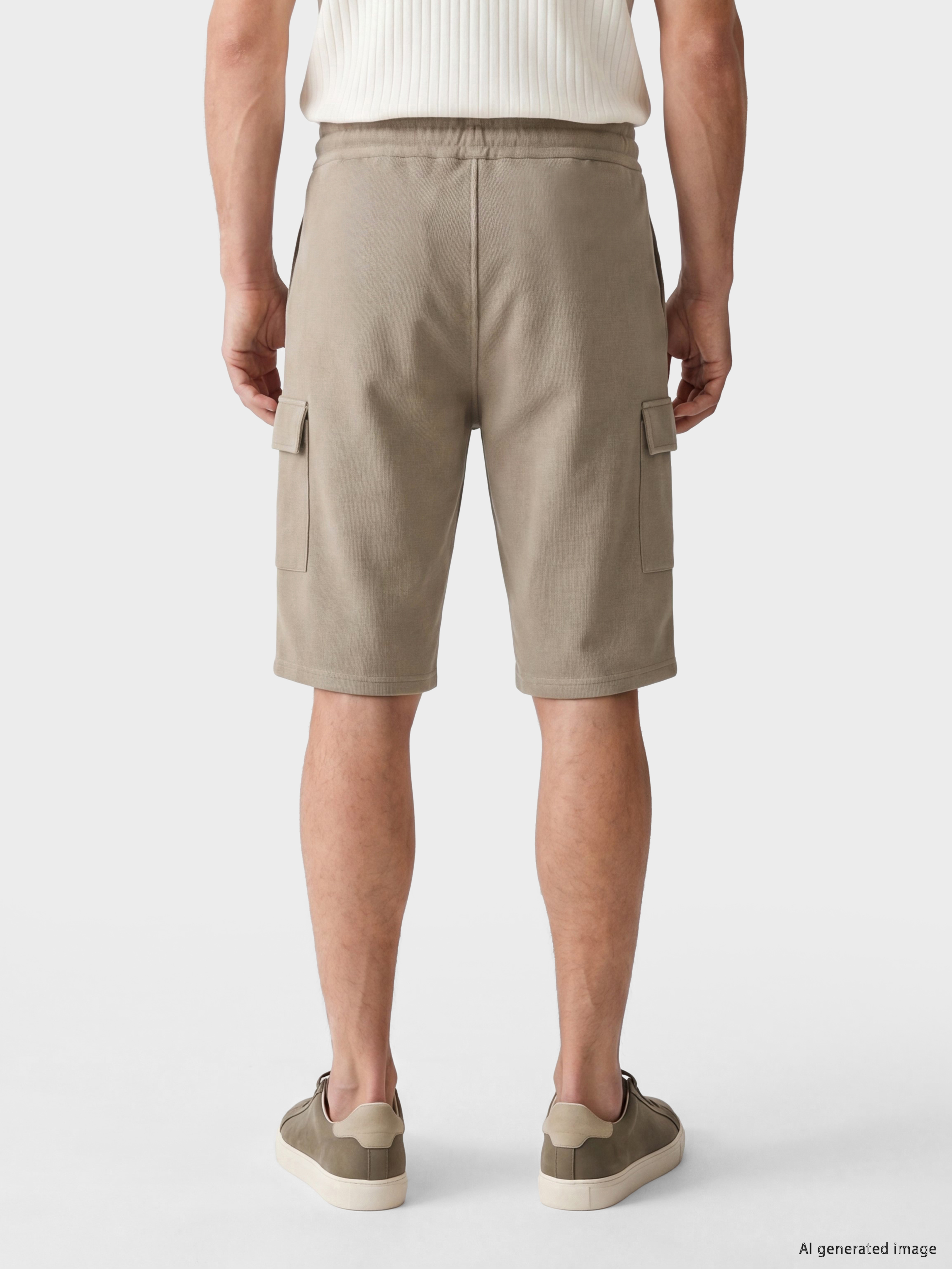LCWAIKIKI Classic Regular Fit Erkek Kargo Şort görsel 3
