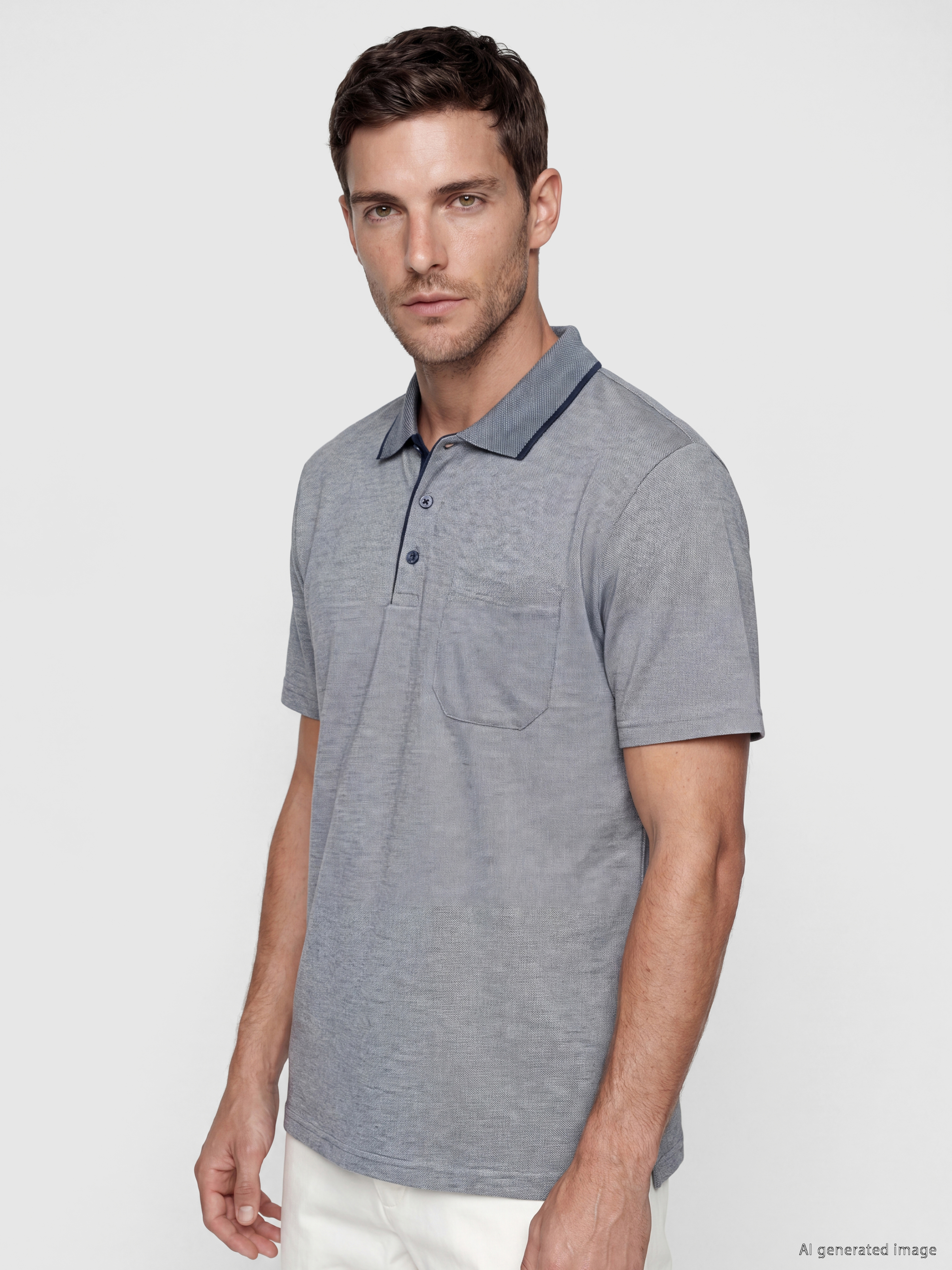 LCWAIKIKI Classic Polo Yaka Pike Erkek Tişört