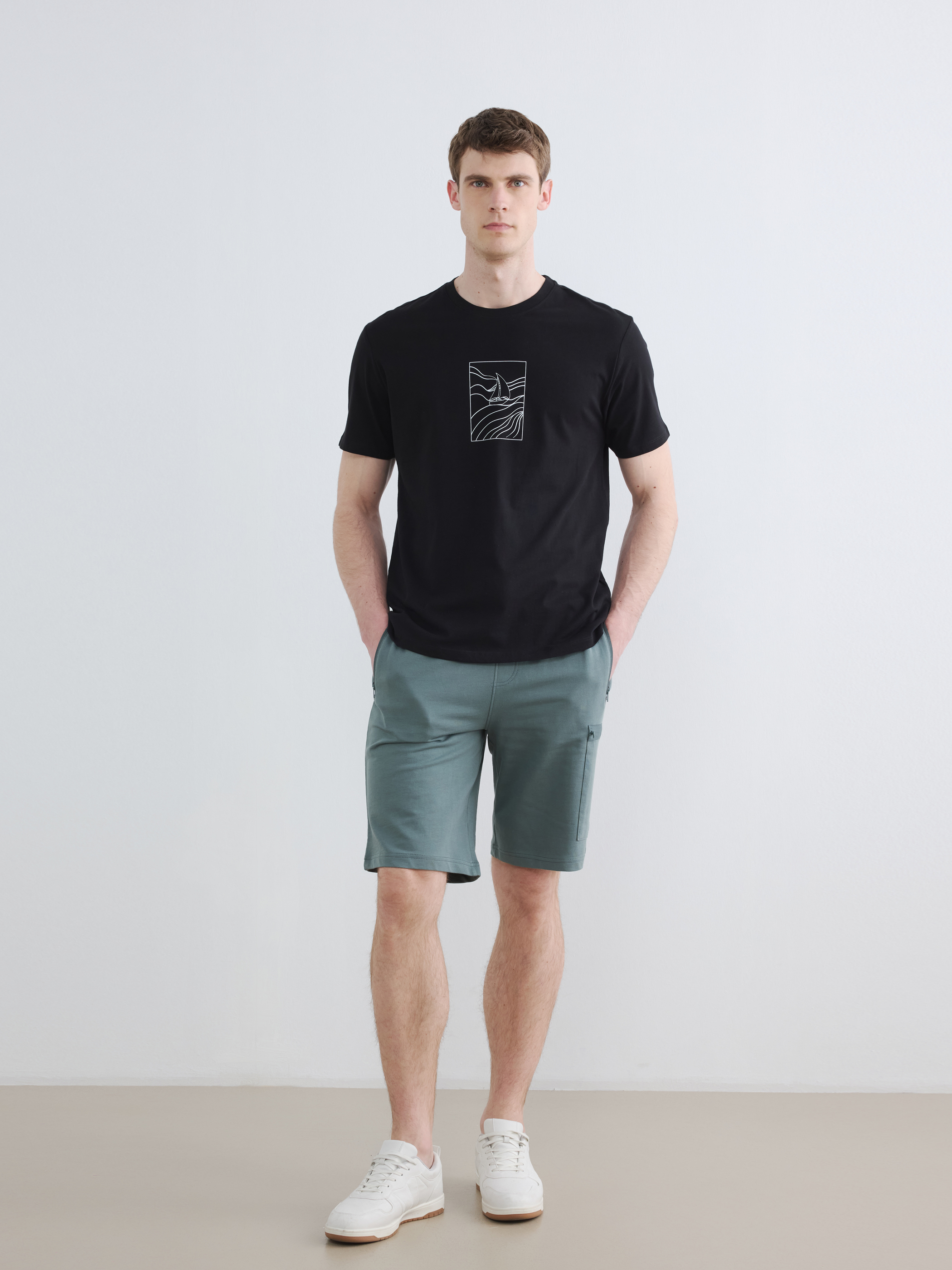 LCWAIKIKI Classic Regular Fit Erkek Kargo Şort