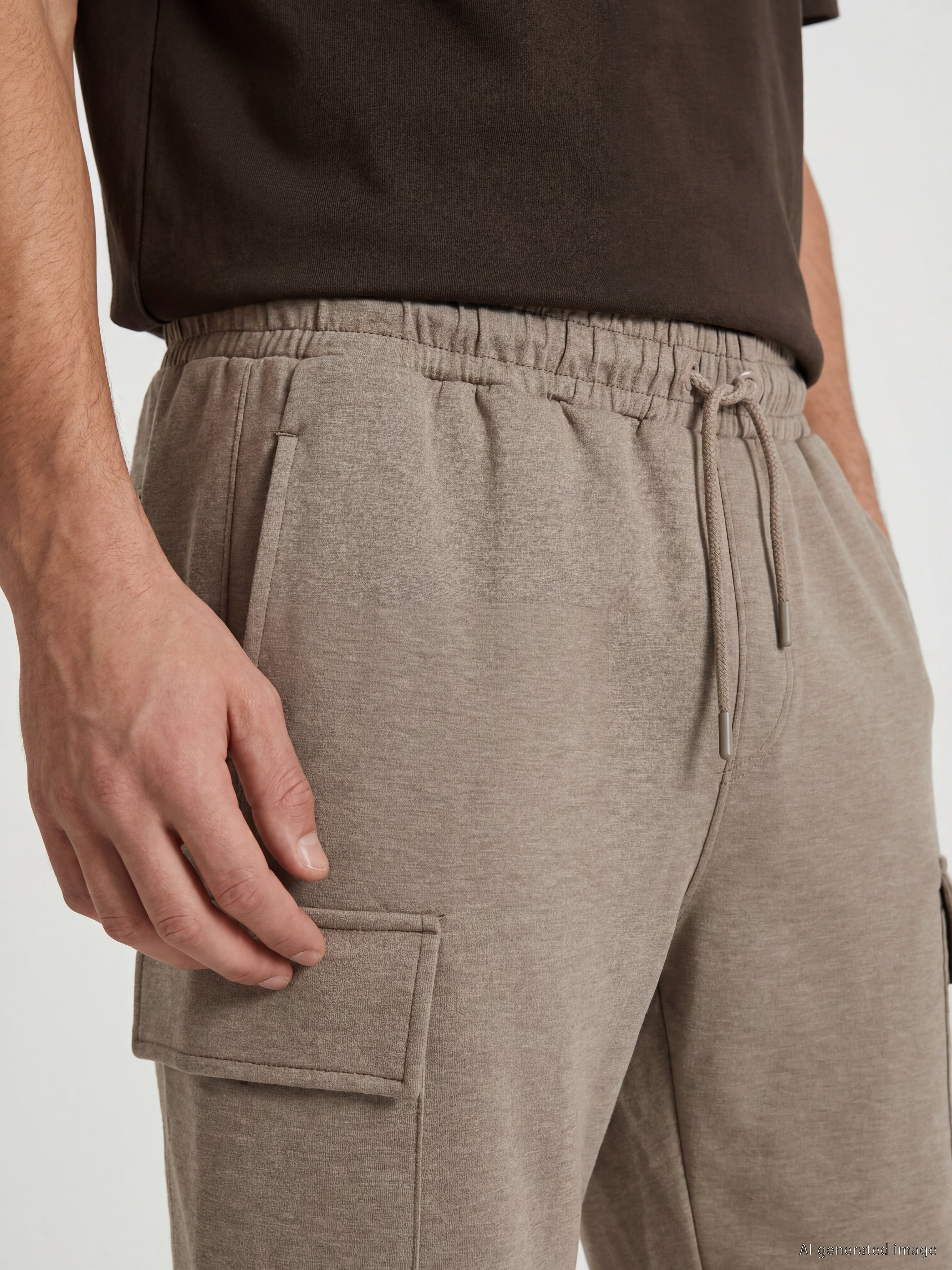LCWAIKIKI Classic Regular Fit Erkek Kargo Şort görsel 4