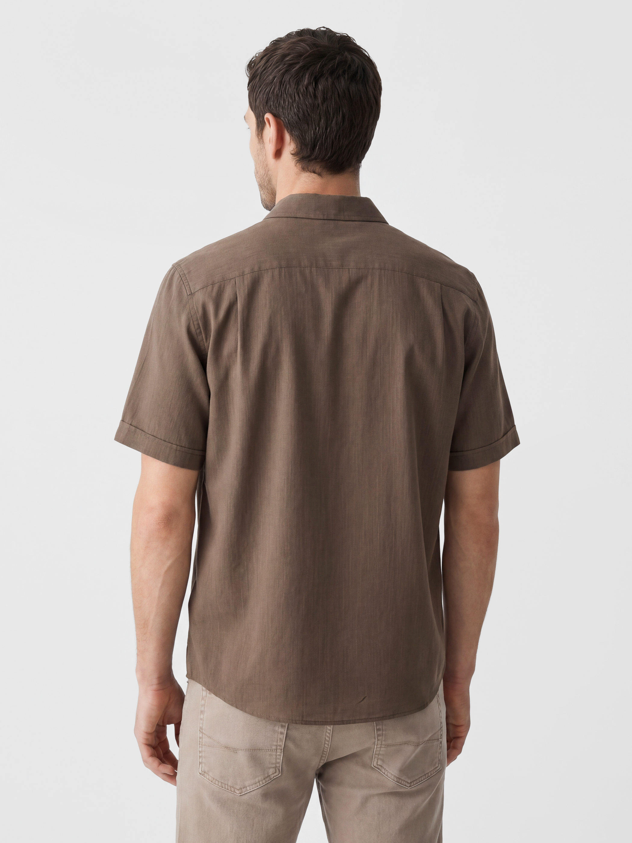 LCWAIKIKI Classic Regular Fit Armürlü Erkek Gömlek görsel 3