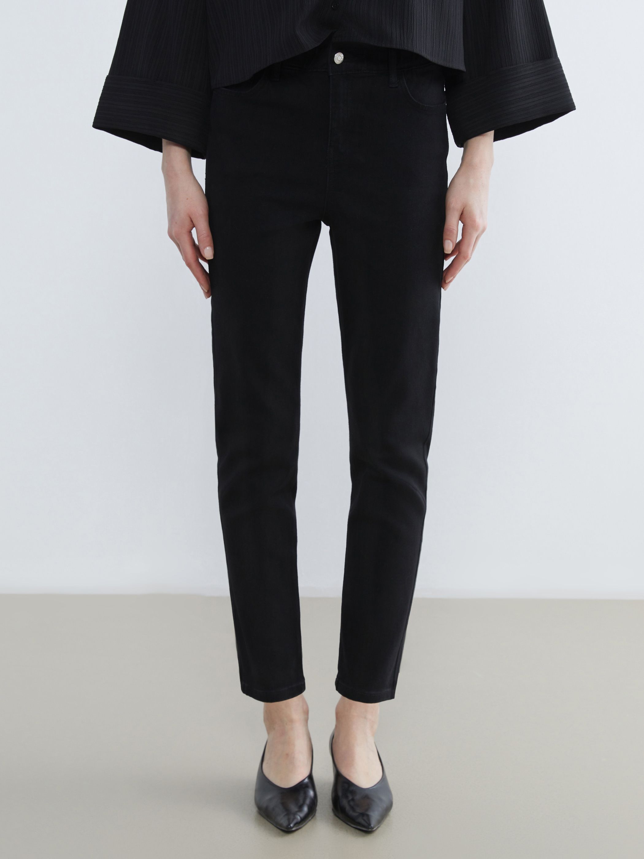LCWAIKIKI Classic Slim Mom Kadın Jean Pantolon görsel 3
