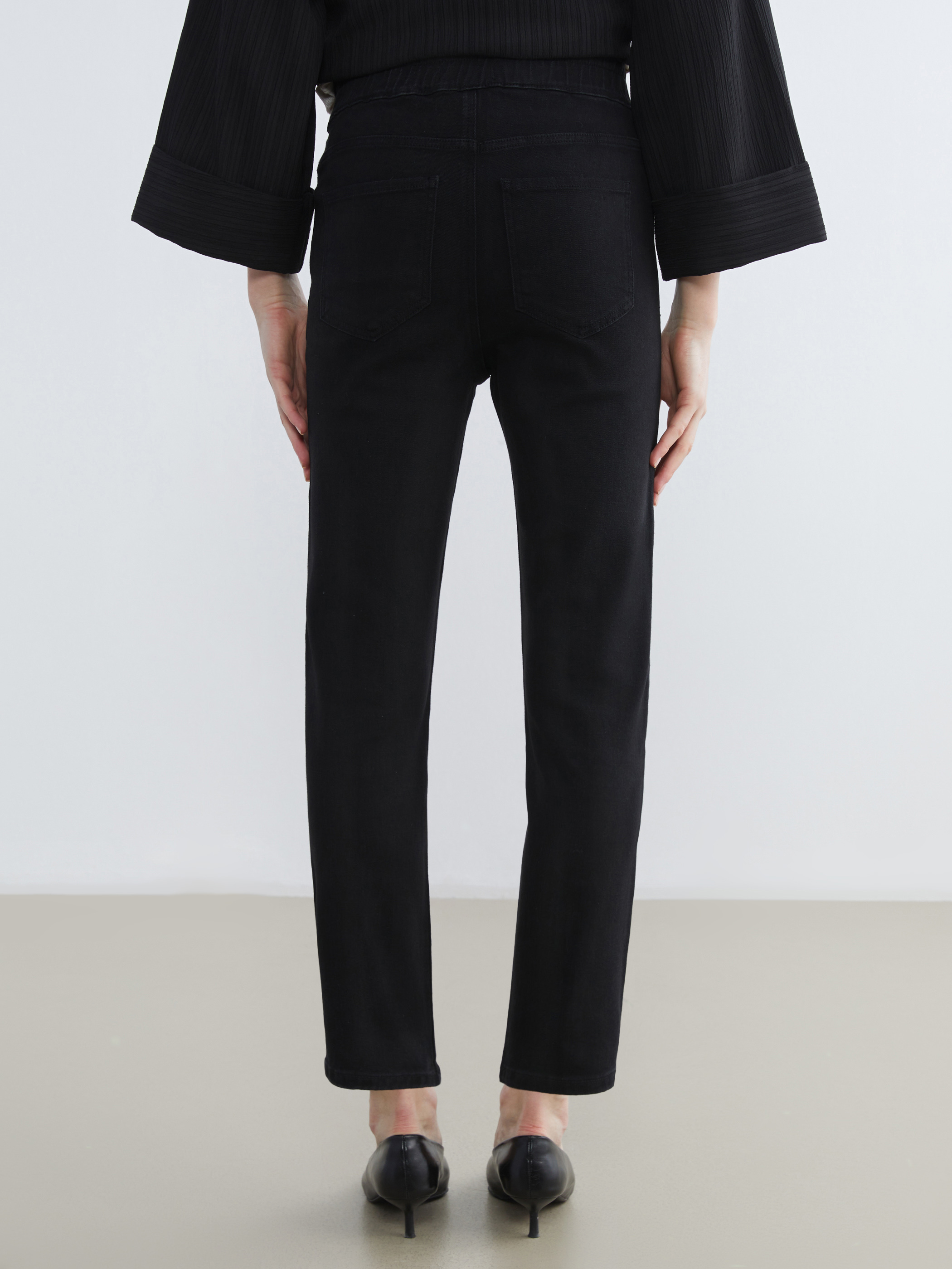LCWAIKIKI Classic Slim Mom Kadın Jean Pantolon görsel 5