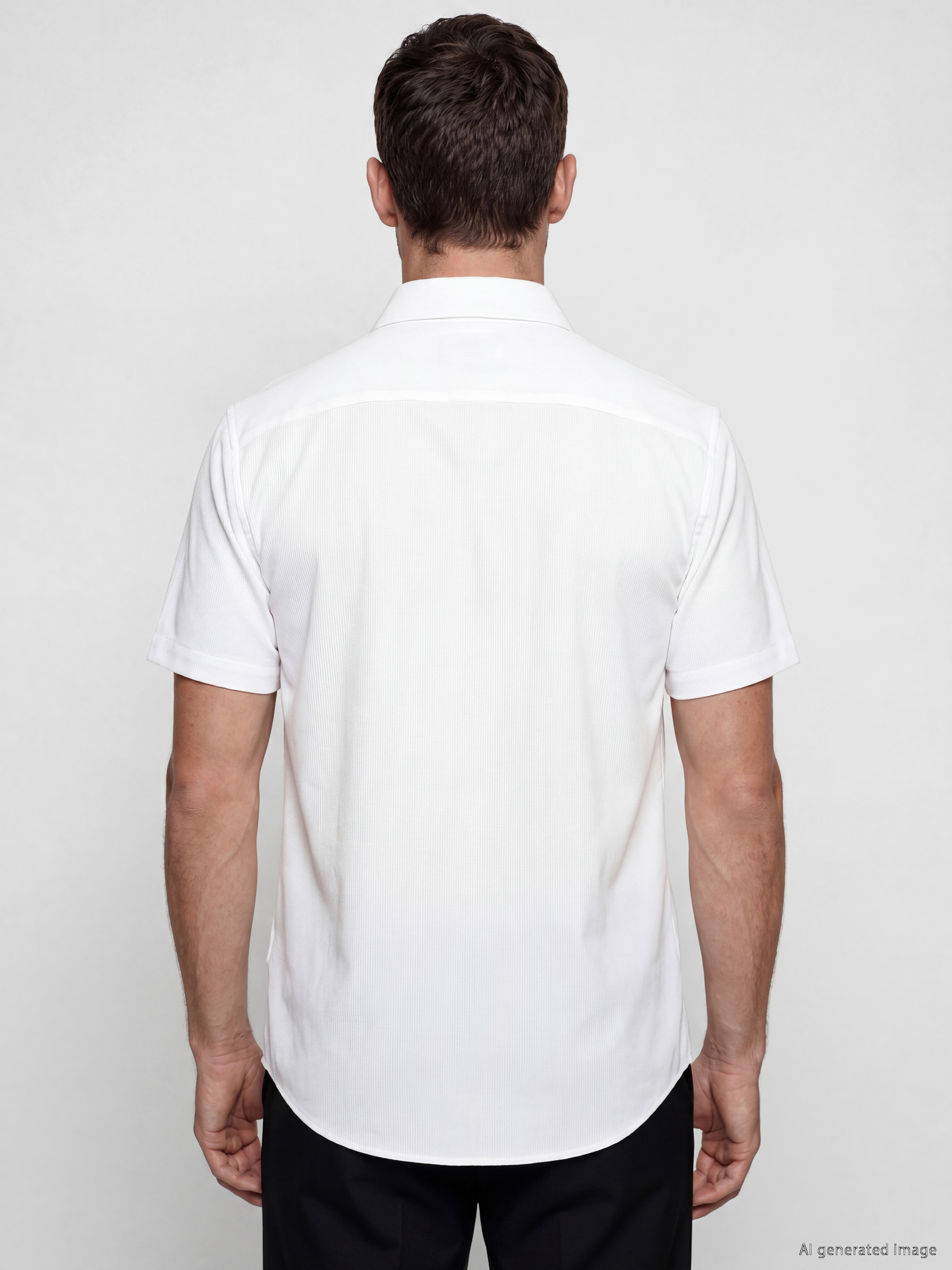 LCW BUSINESS Slim Fit Erkek Gömlek görsel 4