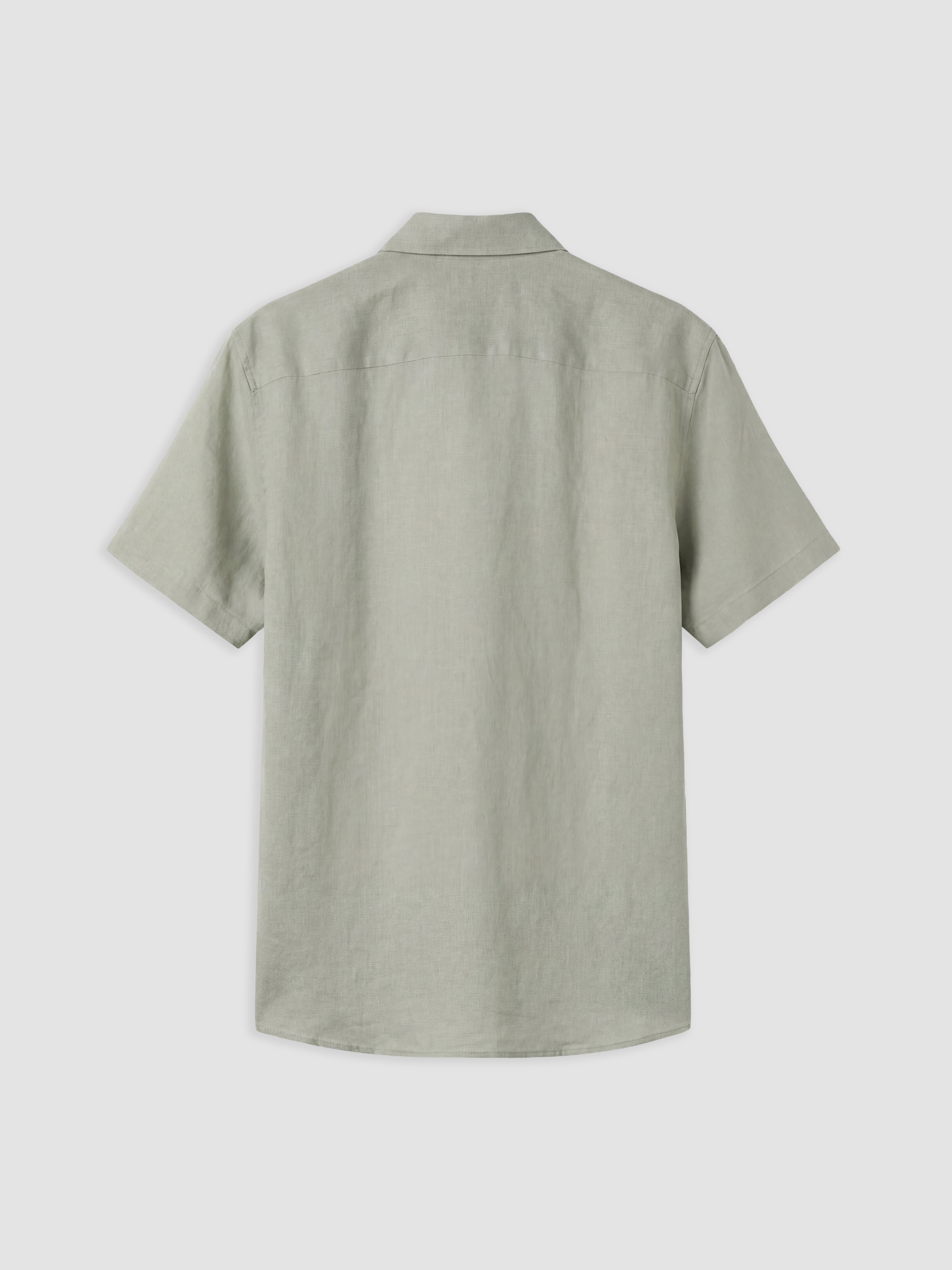 SOUTHBLUE Regular Fit %100 Keten Erkek Gömlek görsel 6