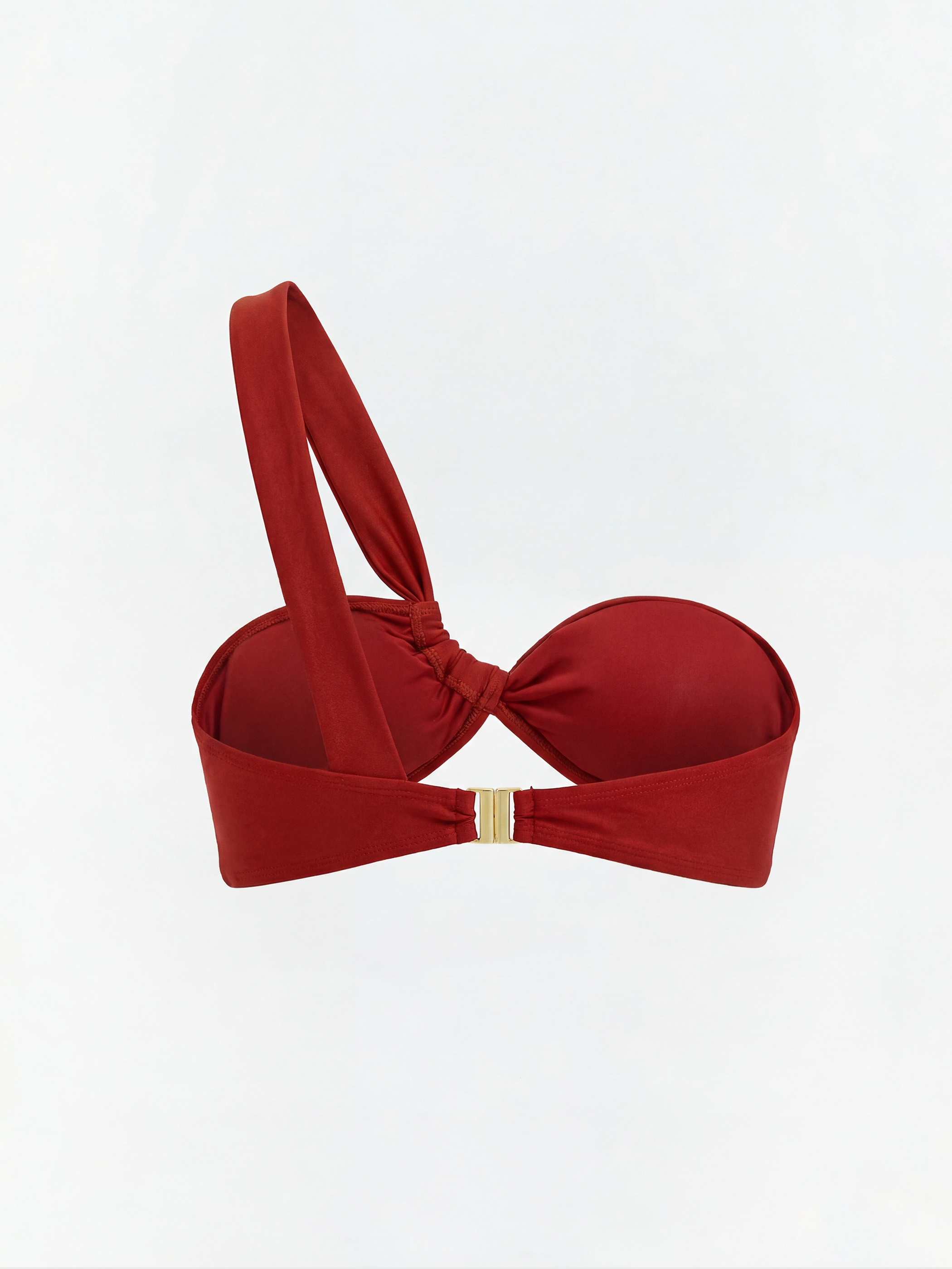 LCW DREAM Kadın Çıkarılabilir Pedli Tek Omuz Bikini Üst görsel 2