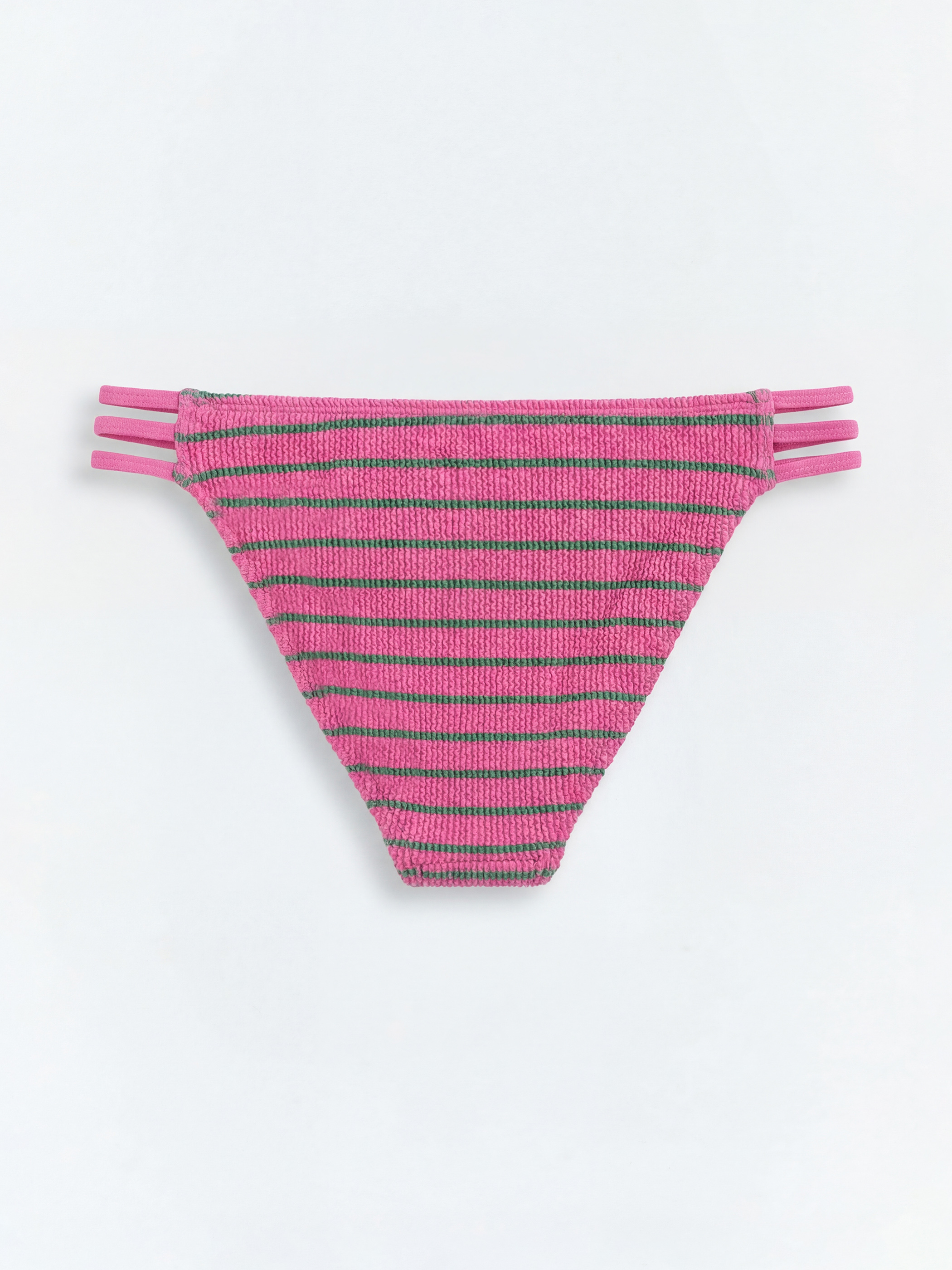 LCW DREAM Çizgili Çift Bantlı Kadın Bikini Altı görsel 3