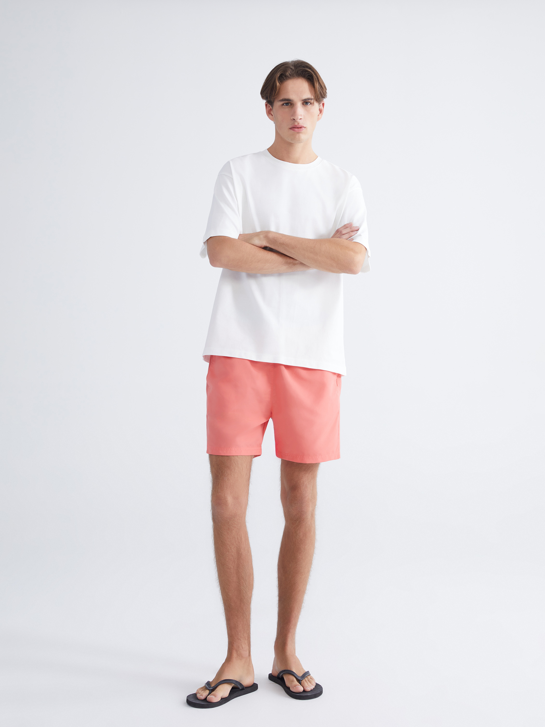 LC WAIKIKI Kısa Boy Basic Erkek Deni Şortu