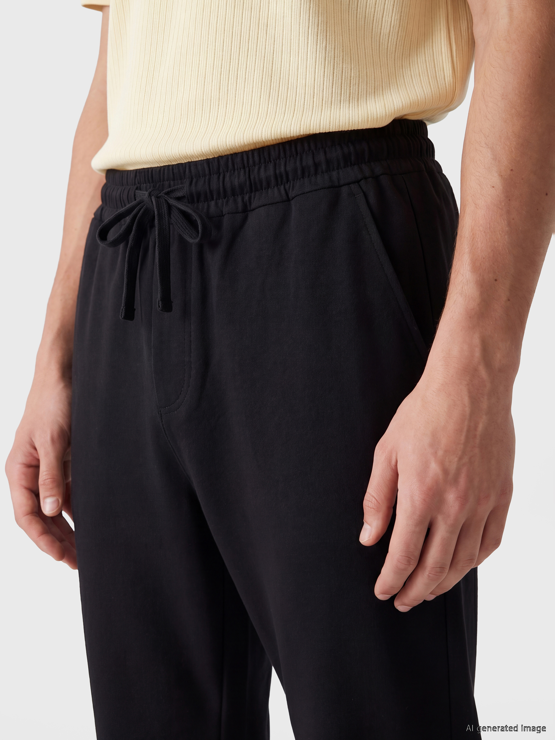LCW Vision Regular Fit Erkek Keten Görünümlü Pantolon görsel 3
