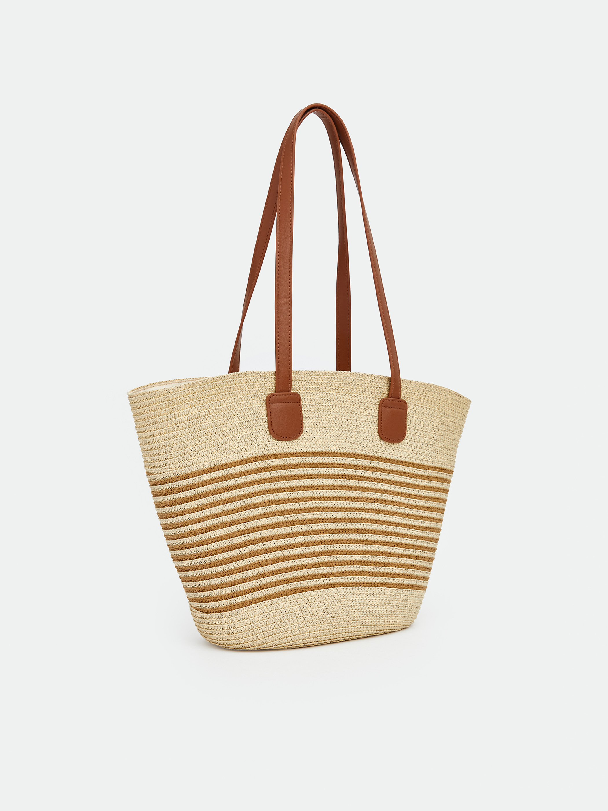 LCW ACCESSORIES Kadın Hasır Plaj Çantası görsel 2