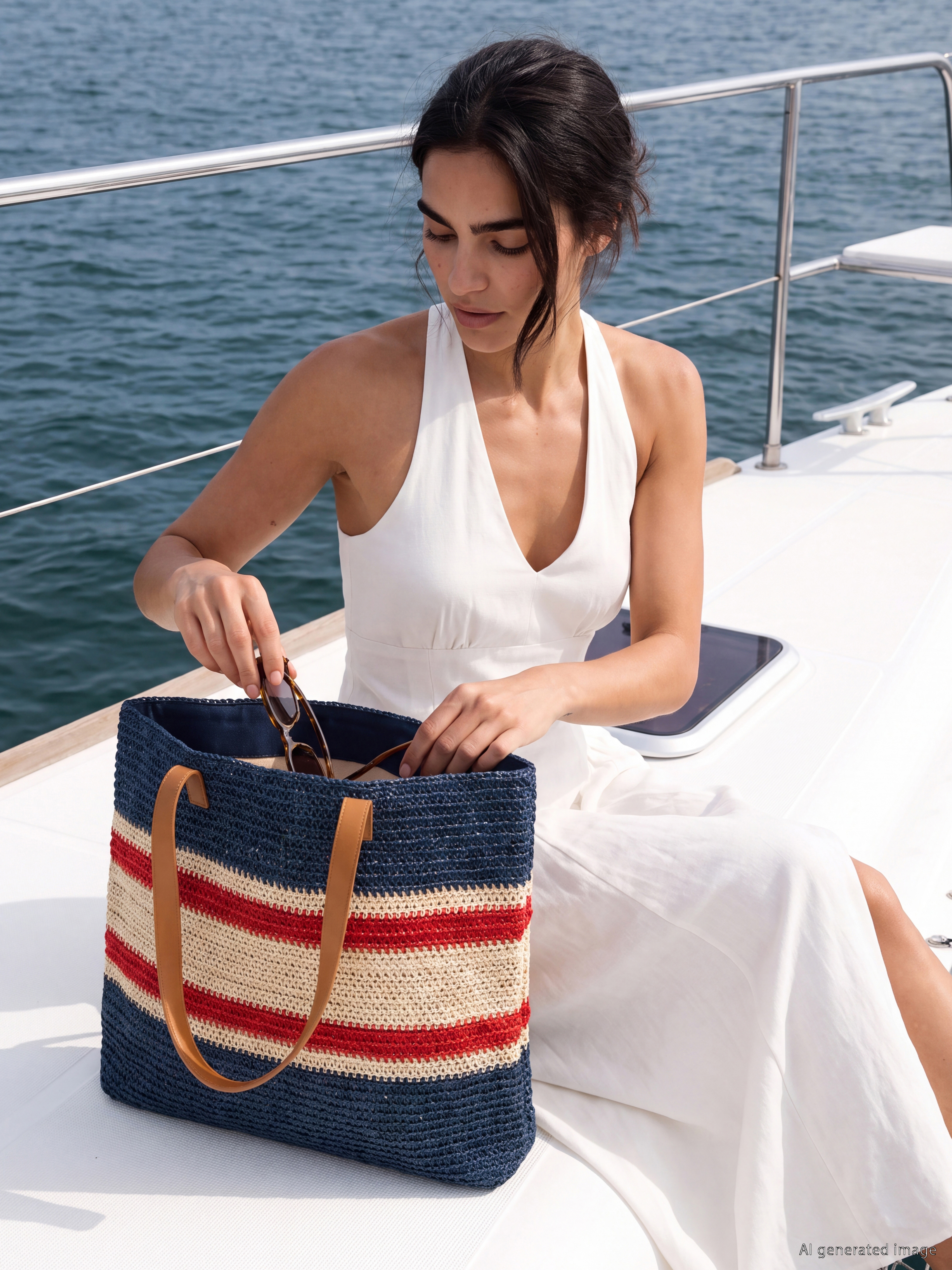 LCW ACCESSORIES Kadın Hasır Plaj Çantası