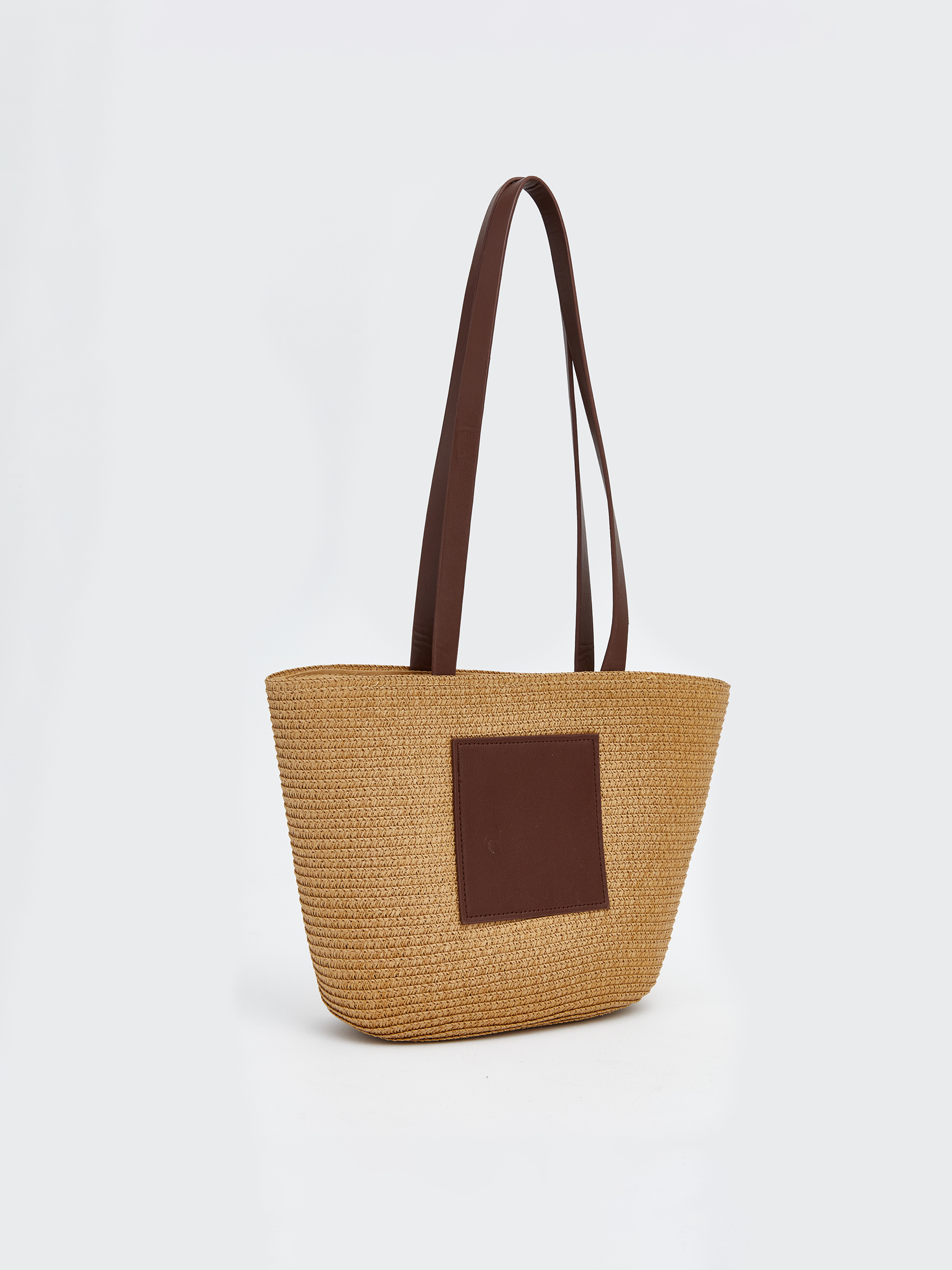 LCW ACCESSORIES Kadın Hasır Plaj Çantası görsel 2