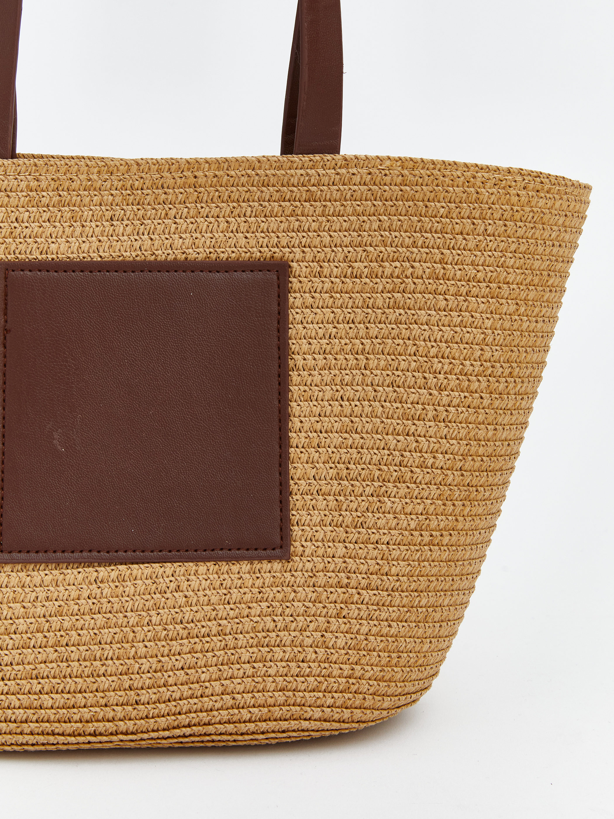 LCW ACCESSORIES Kadın Hasır Plaj Çantası görsel 3