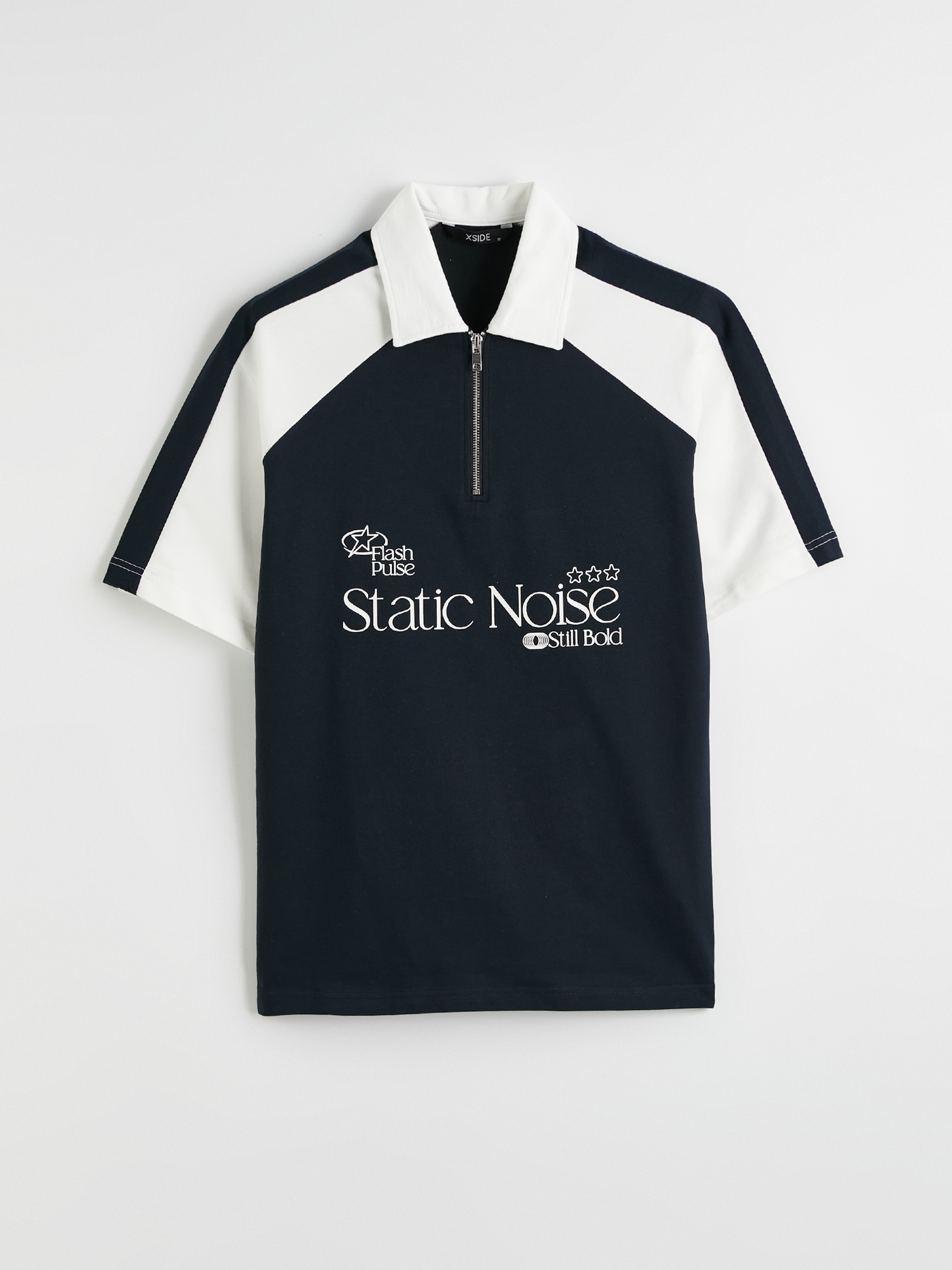XSIDE Polo Yaka Baskılı Erkek Tişört görsel 8
