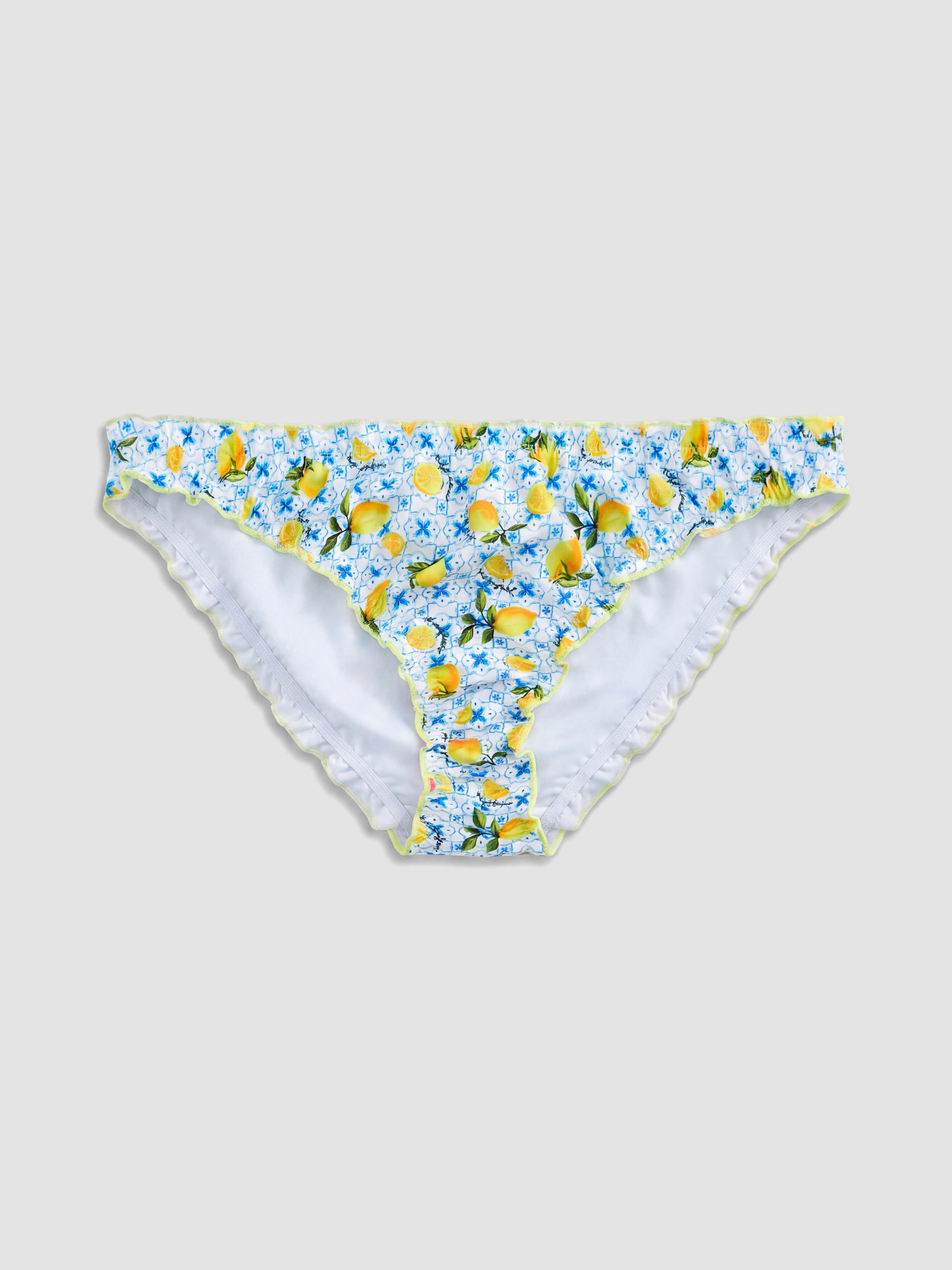 LCW DREAM Limon Baskılı Kadın Bikini Altı görsel 2