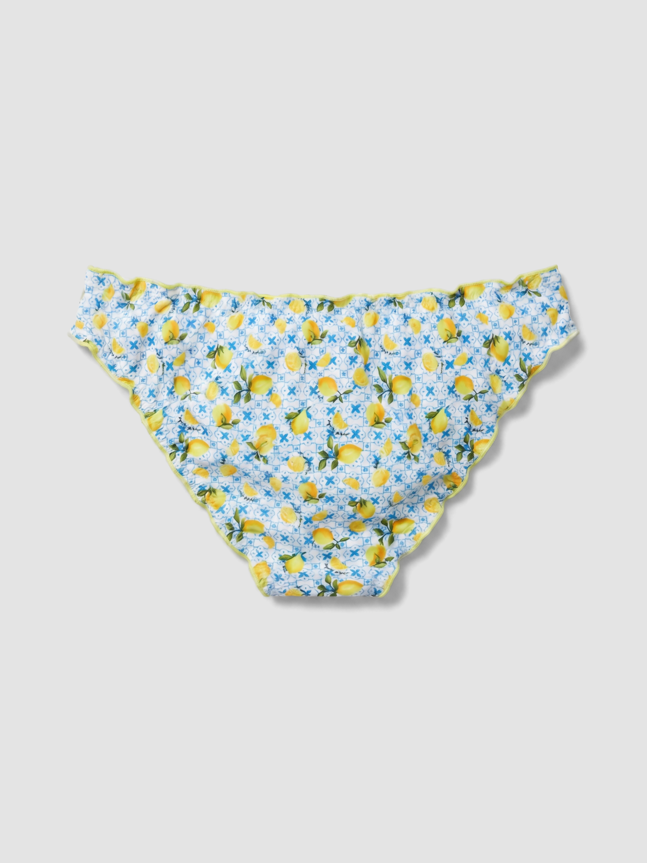 LCW DREAM Limon Baskılı Kadın Bikini Altı görsel 3
