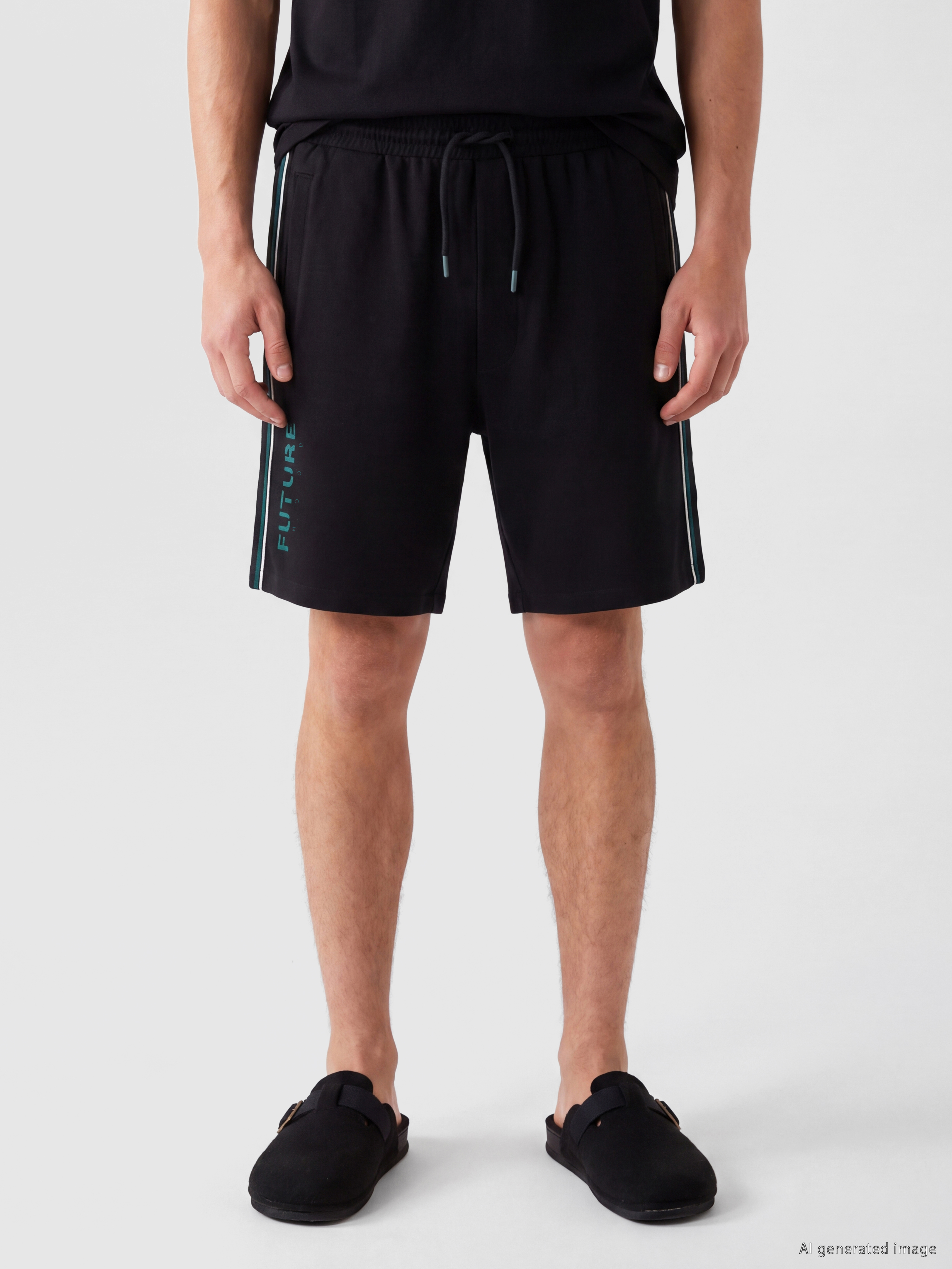 LC WAIKIKI Regular Fit Baskılı Erkek Şort görsel 2