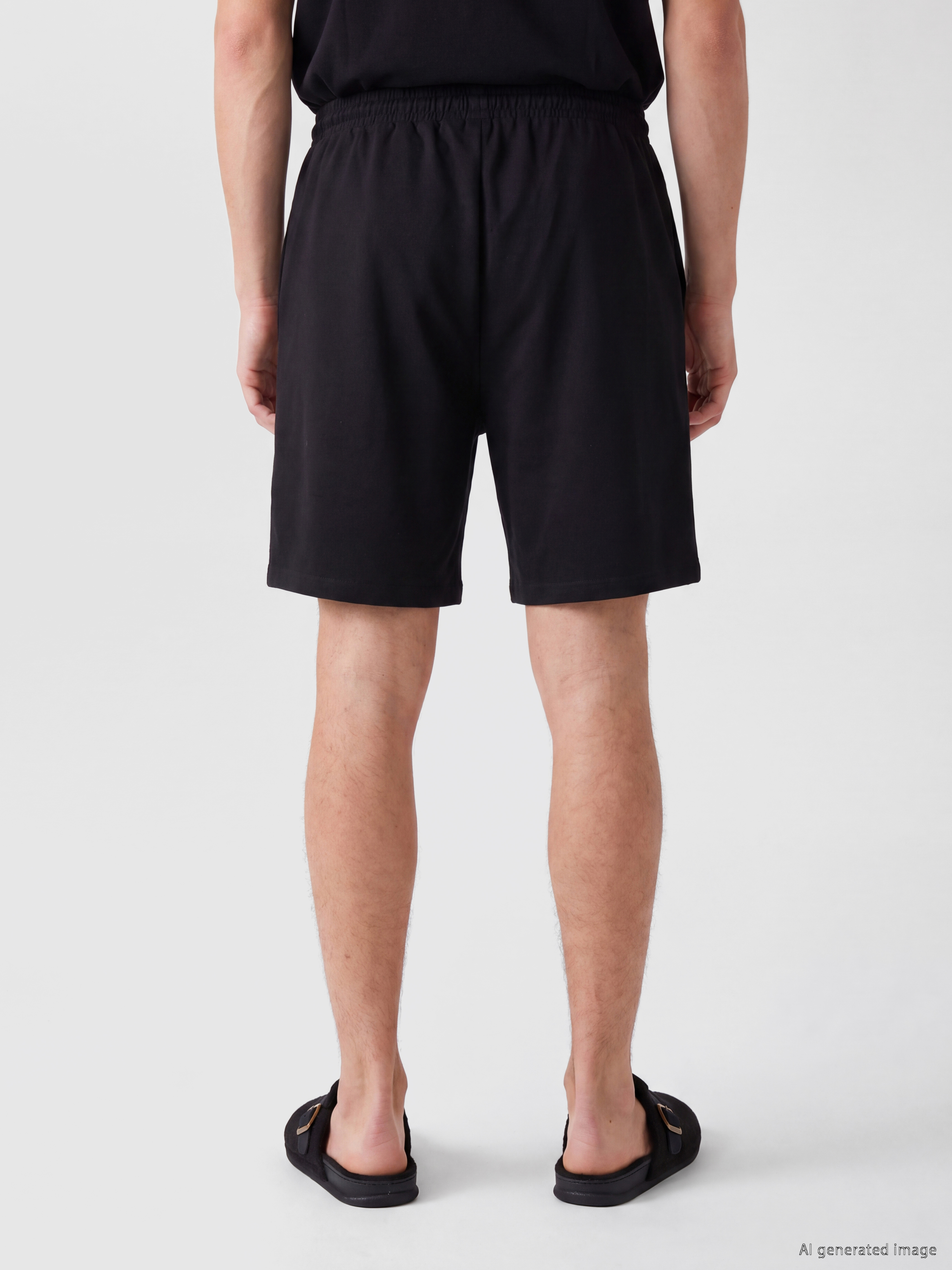 LC WAIKIKI Regular Fit Baskılı Erkek Şort görsel 4