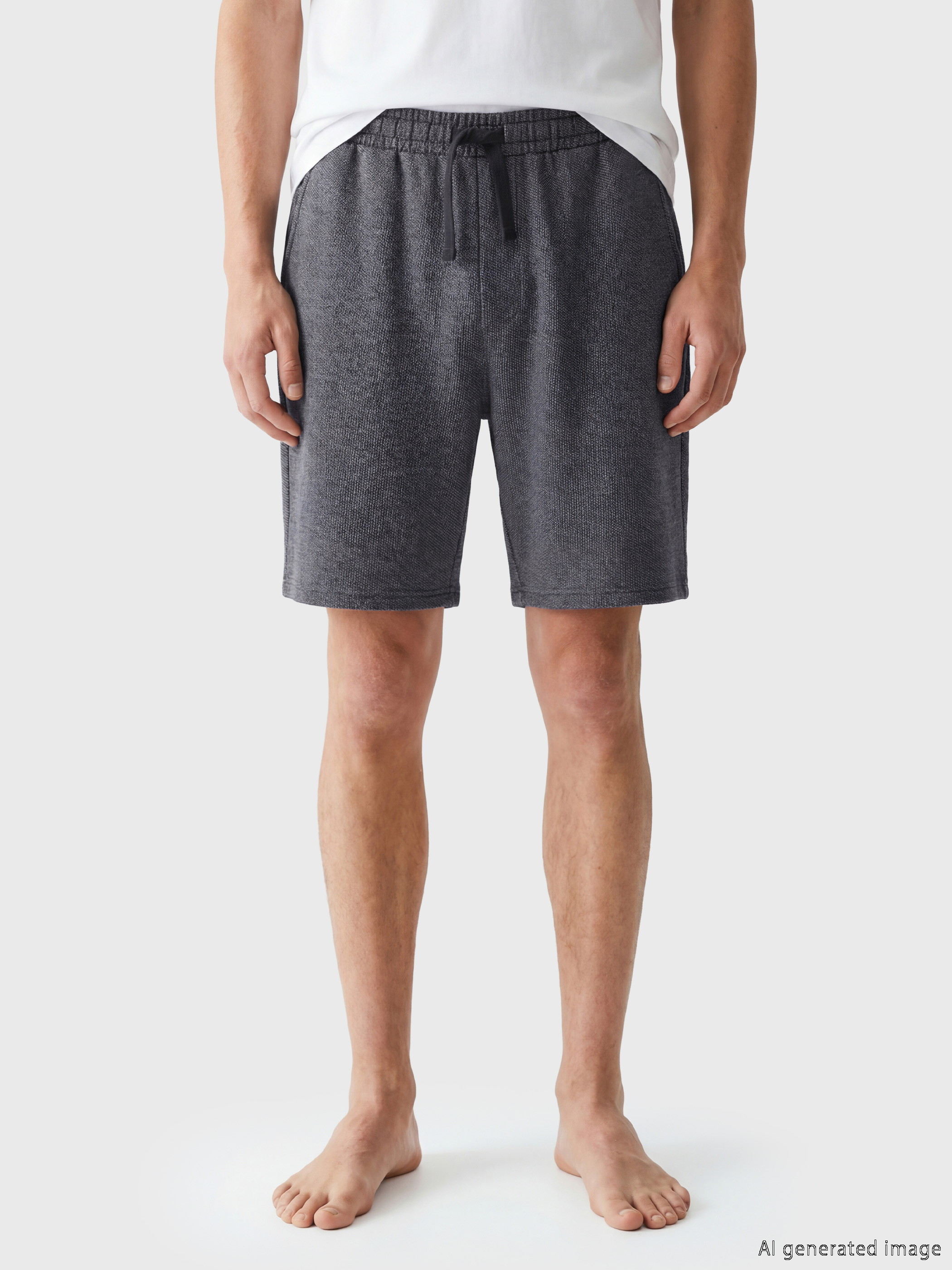 LC WAIKIKI Standart Kalıpı Erkek Pijama Alt Şort görsel 2
