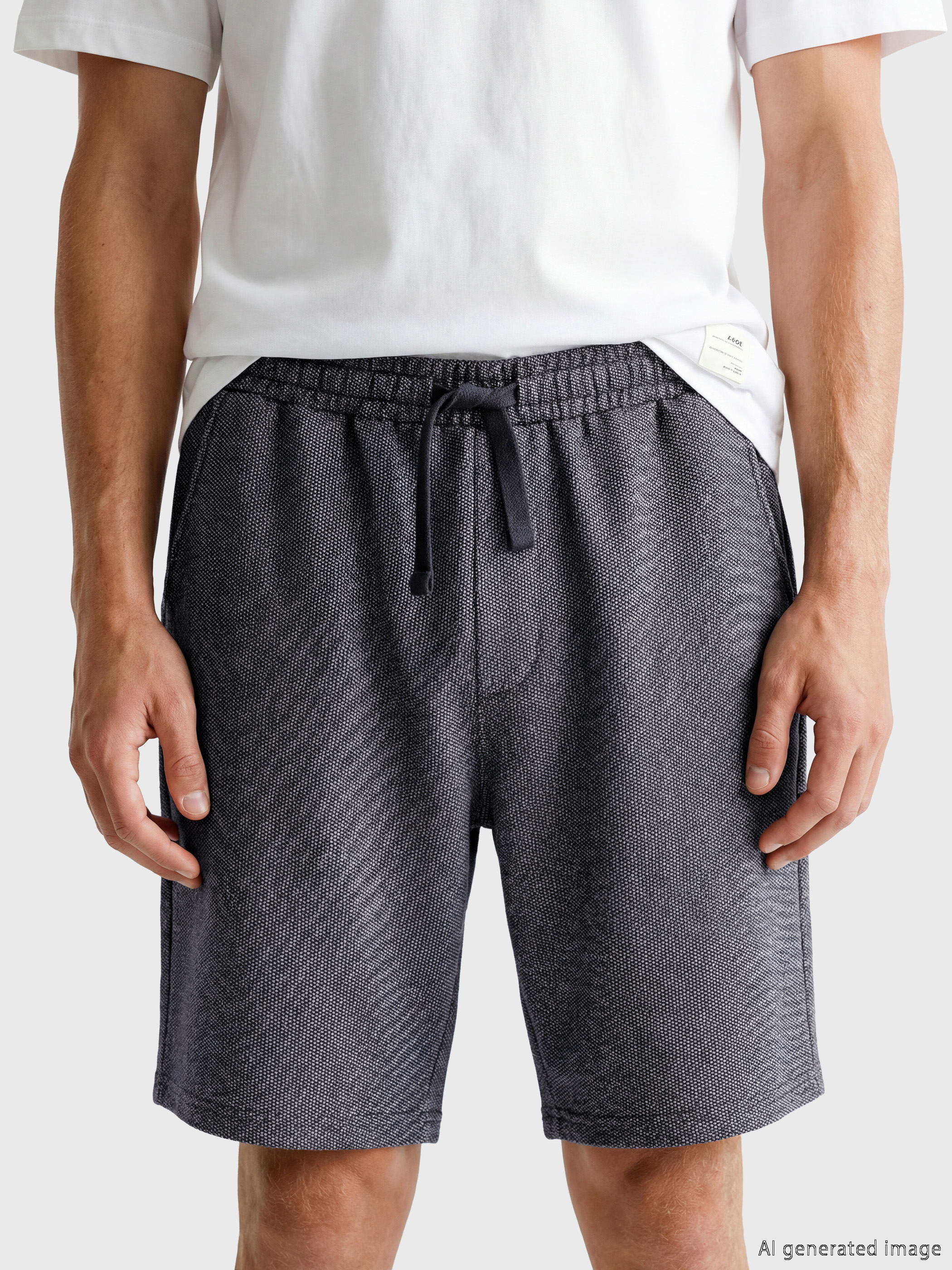 LC WAIKIKI Standart Kalıpı Erkek Pijama Alt Şort görsel 3