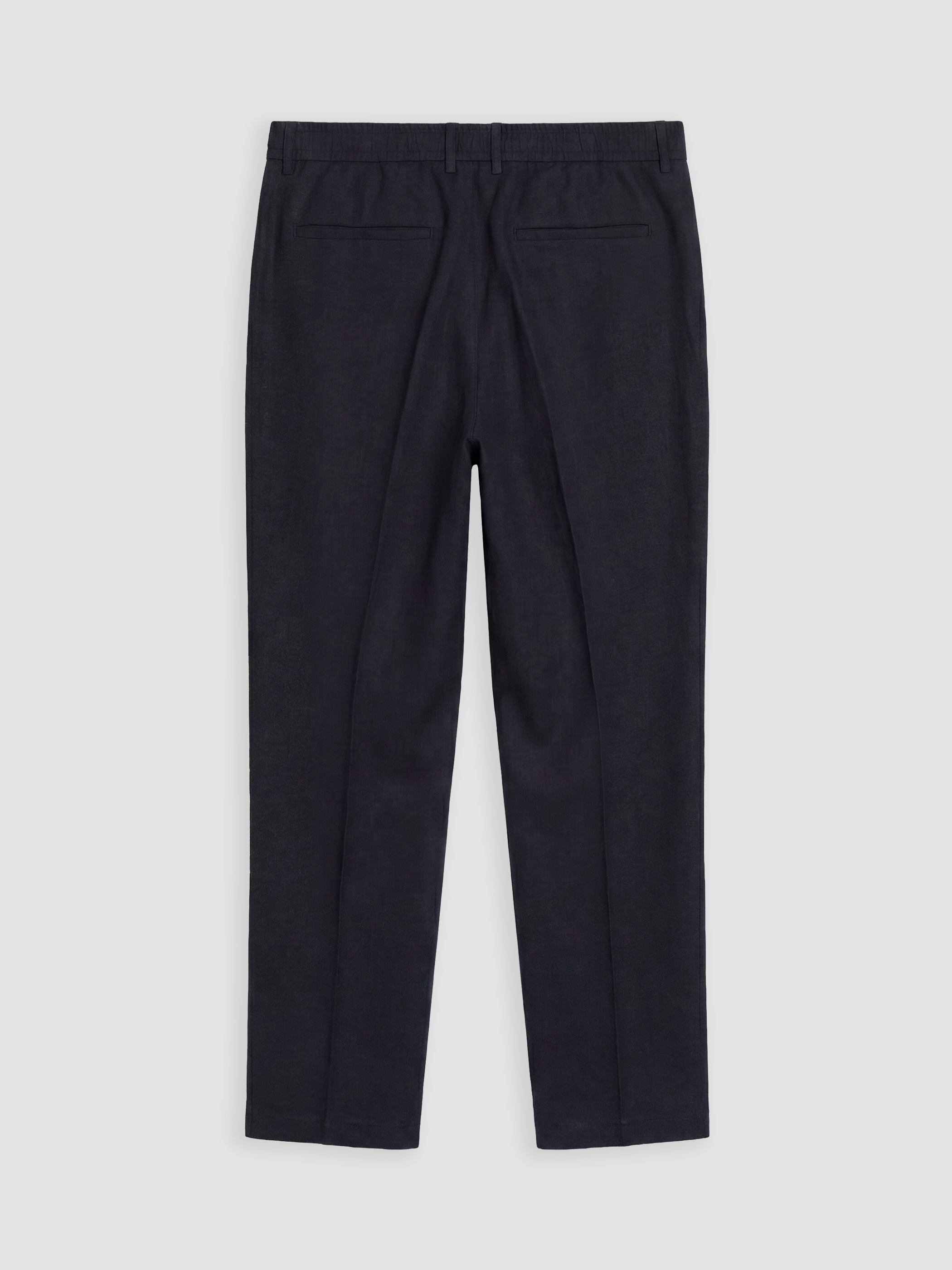 SOUTHBLUE Regular Fit %100 Keten Erkek Pileli Pantolon görsel 6