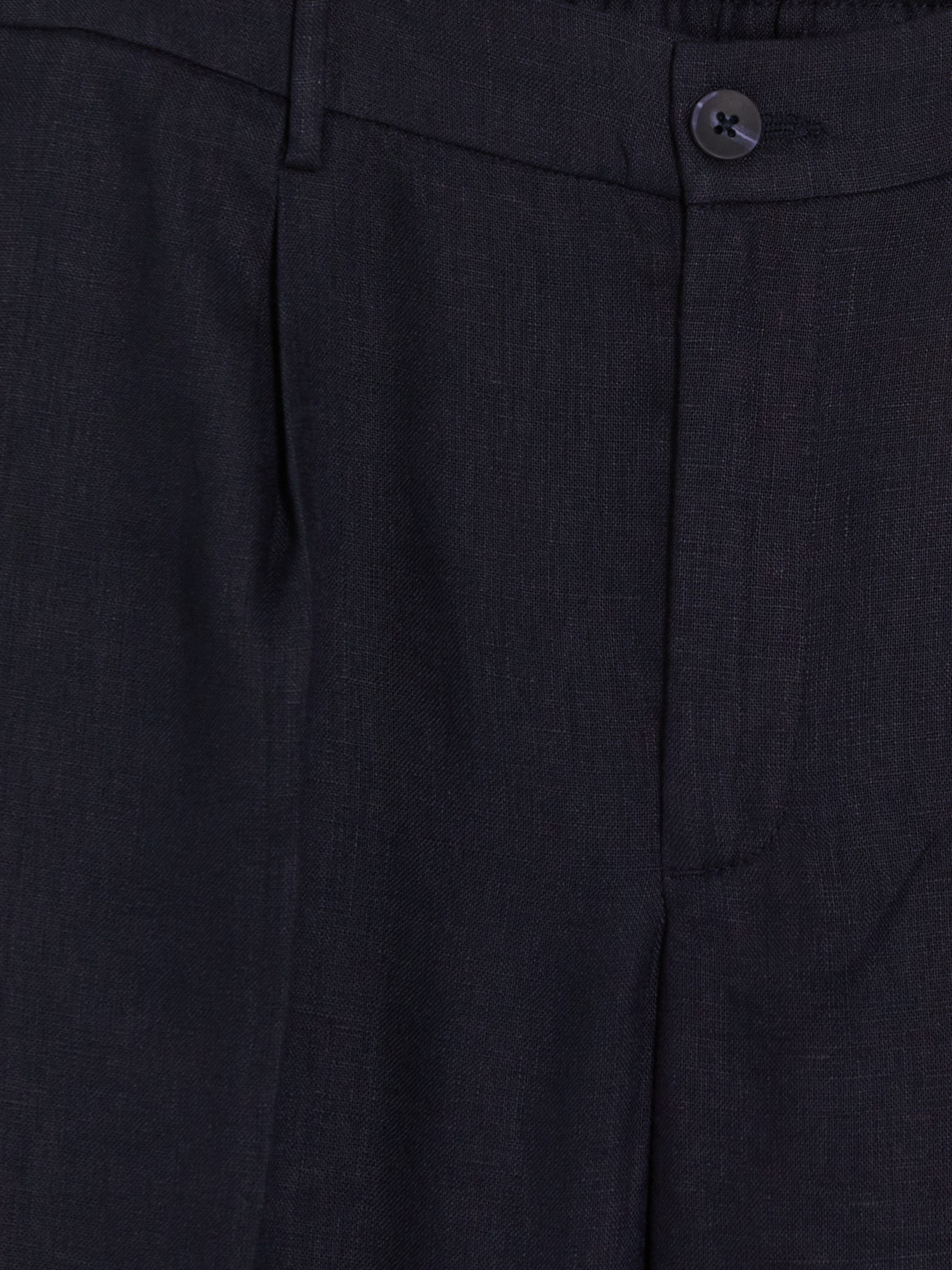 SOUTHBLUE Regular Fit %100 Keten Erkek Pileli Pantolon görsel 7