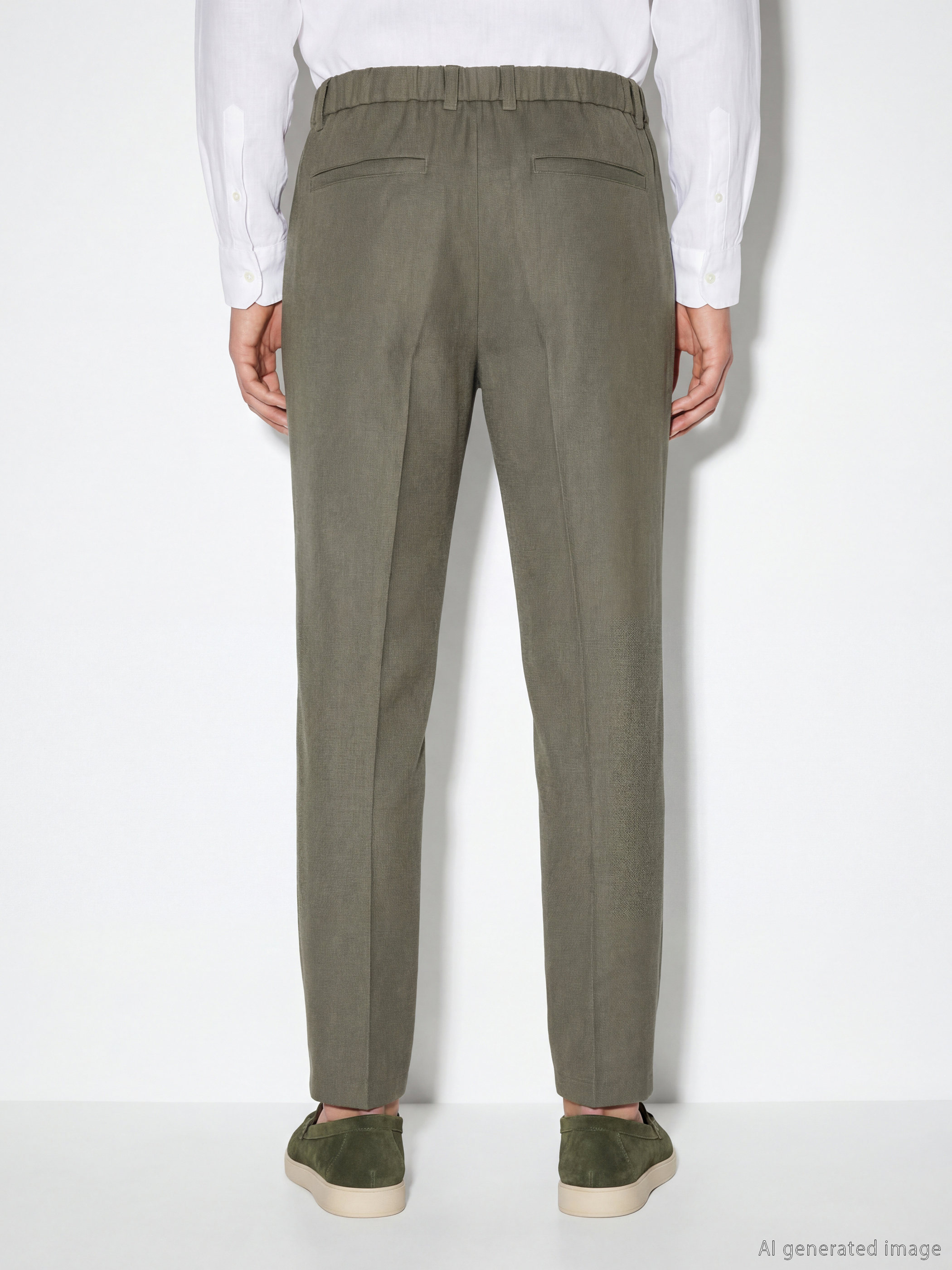 SOUTHBLUE Regular Fit Viskon Erkek Pileli Pantolon görsel 4