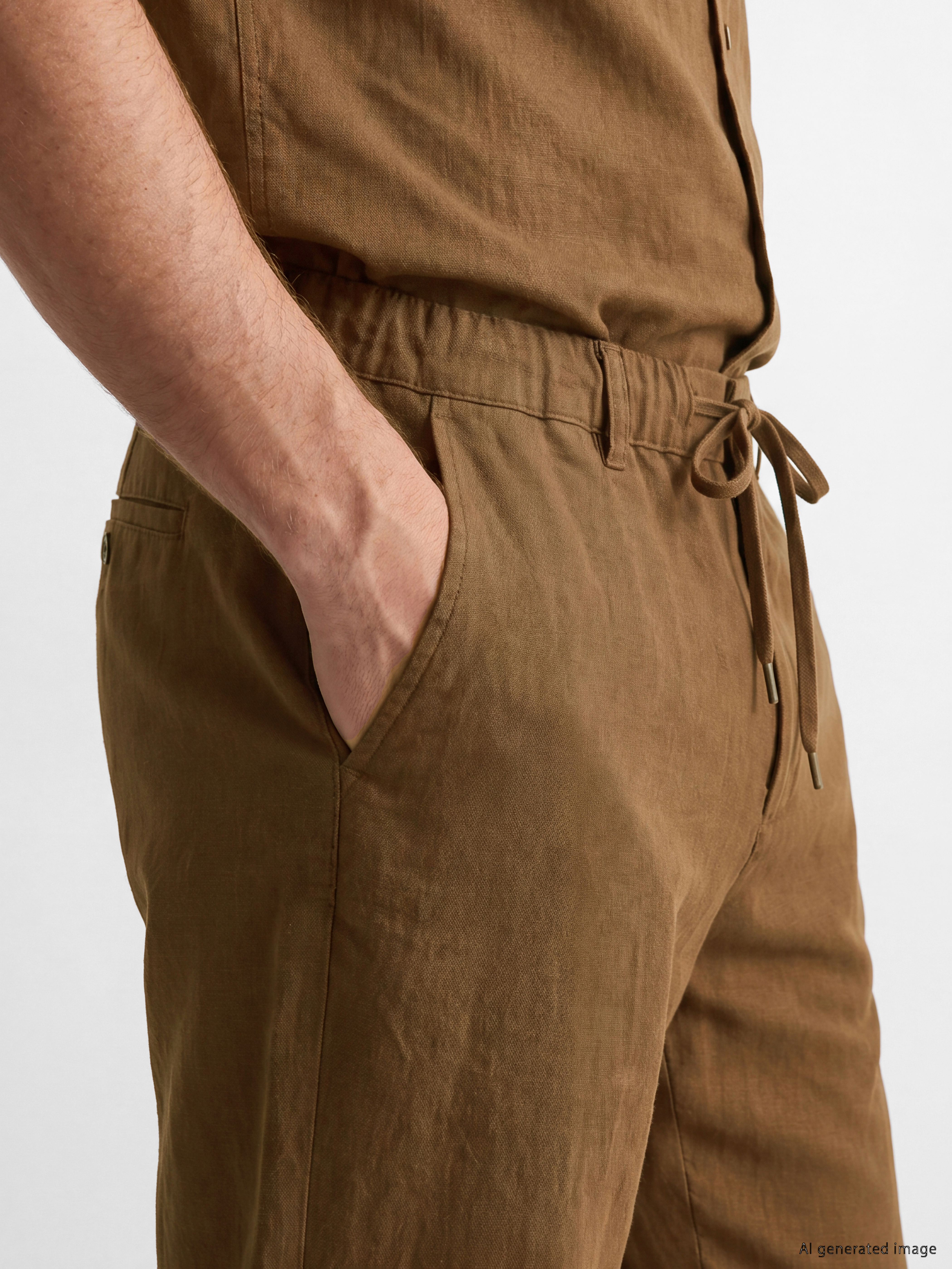 LCW Vision Regular Fit Erkek Pileli Pantolon görsel 3