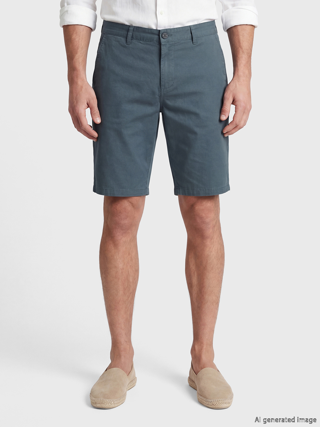LCWAIKIKI Classic Standart Kalıp Erkek Gabardin Şort görsel 2