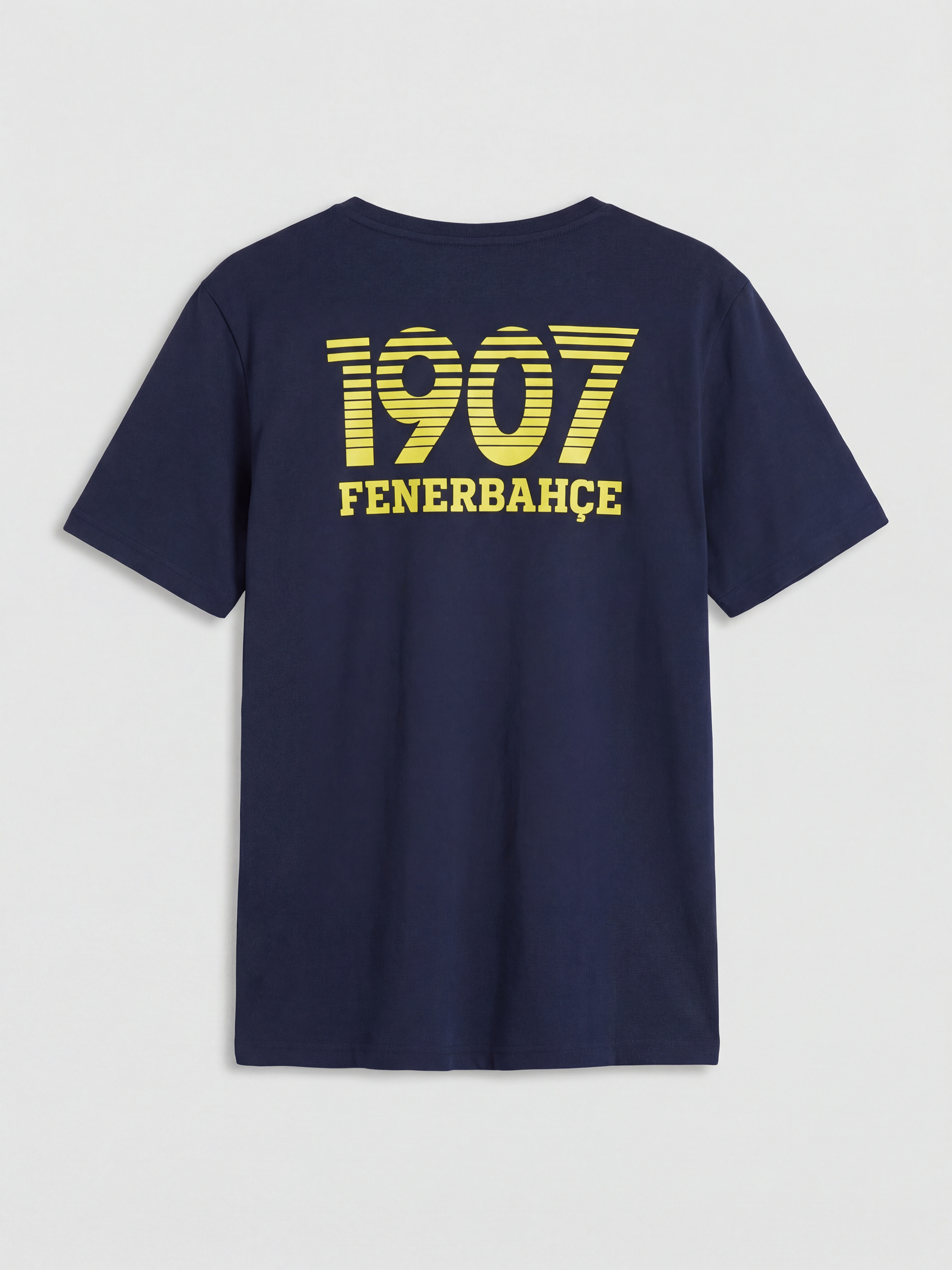 LC WAIKIKI Fenerbahçe Baskılı Erkek Şortlu Pijama Takımı görsel 7
