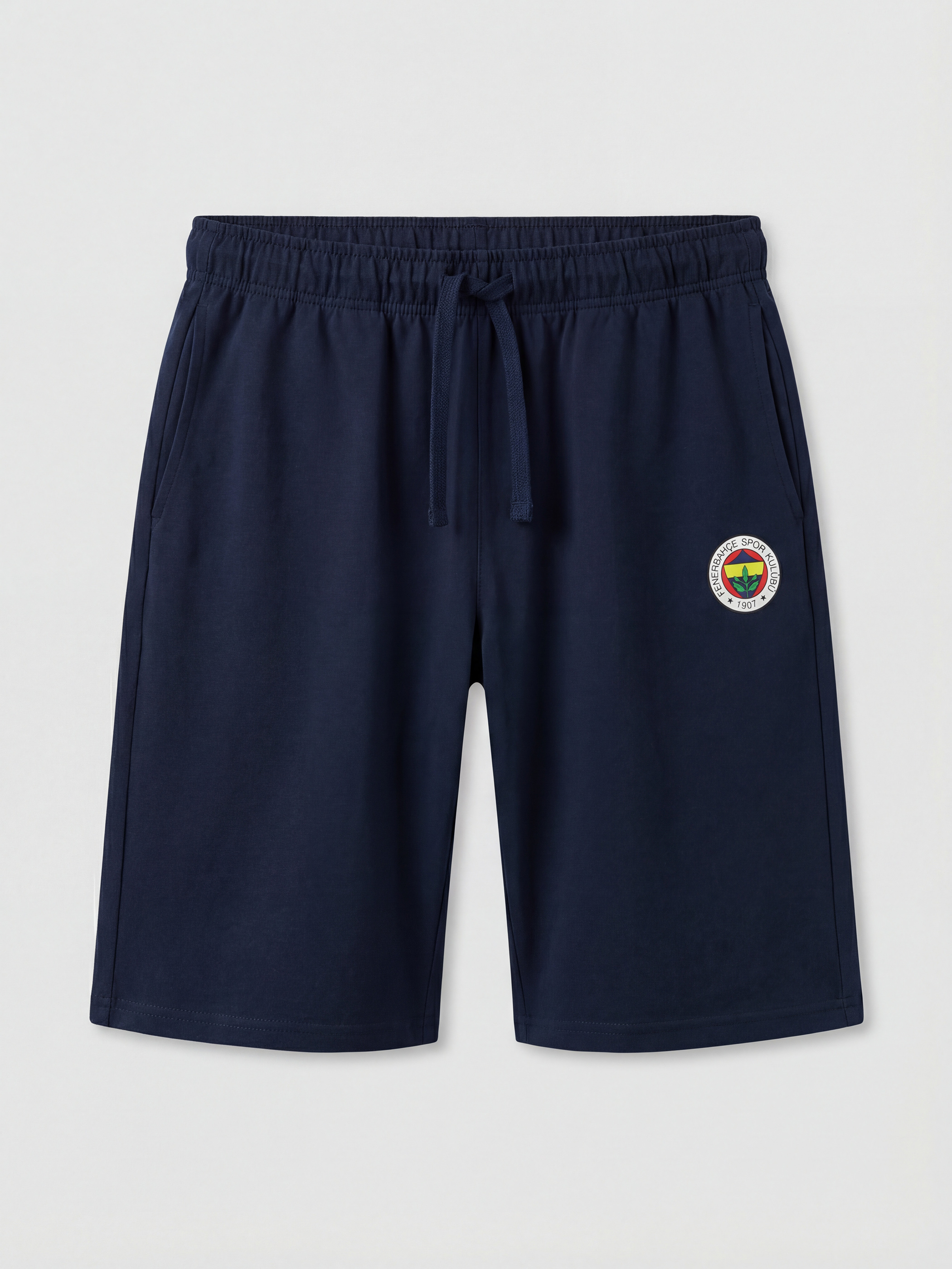 LC WAIKIKI Fenerbahçe Baskılı Erkek Şortlu Pijama Takımı görsel 8