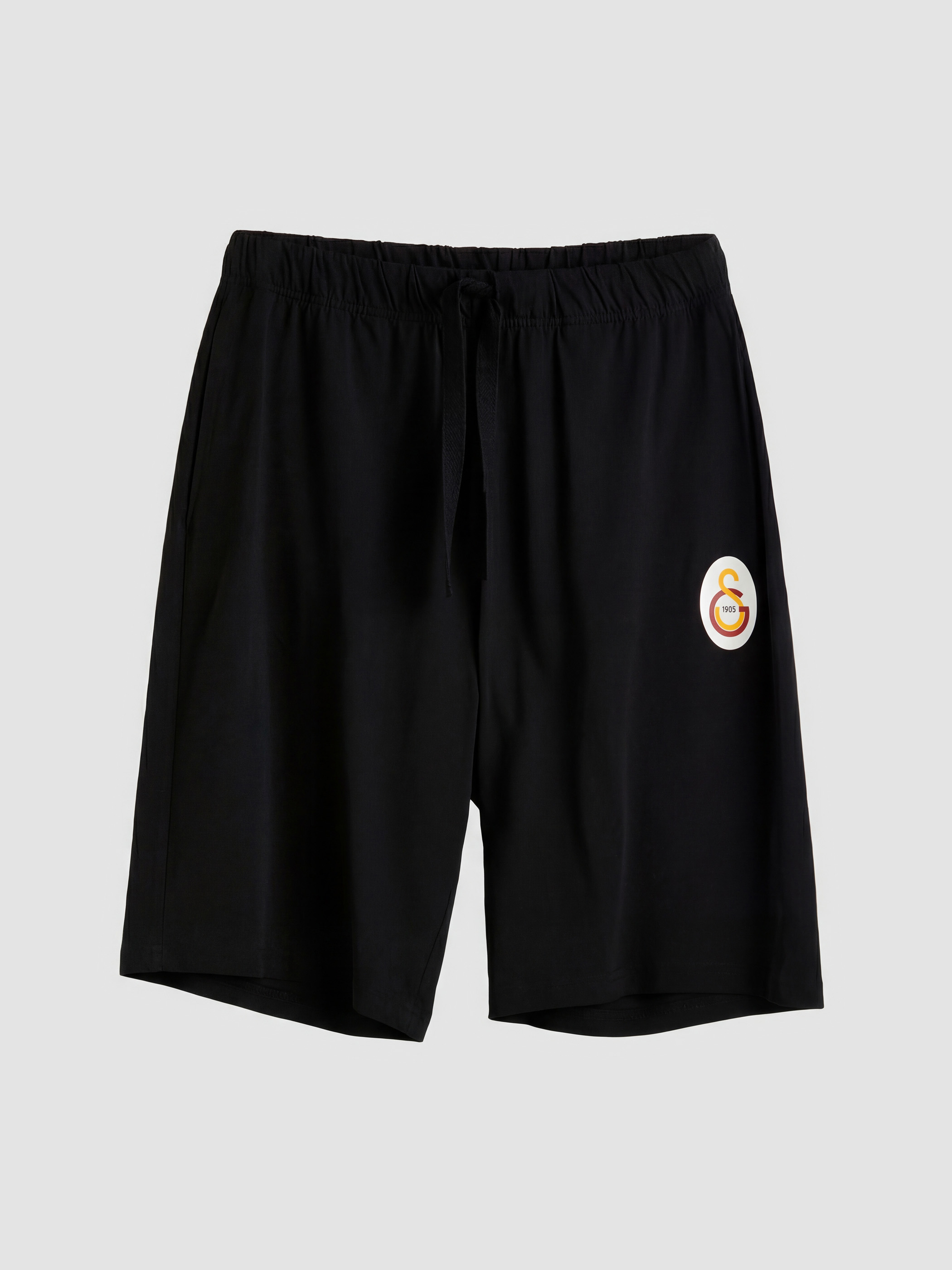 LC WAIKIKI Galatasaray Baskılı Erkek Şortlu Pijama Takımı görsel 7