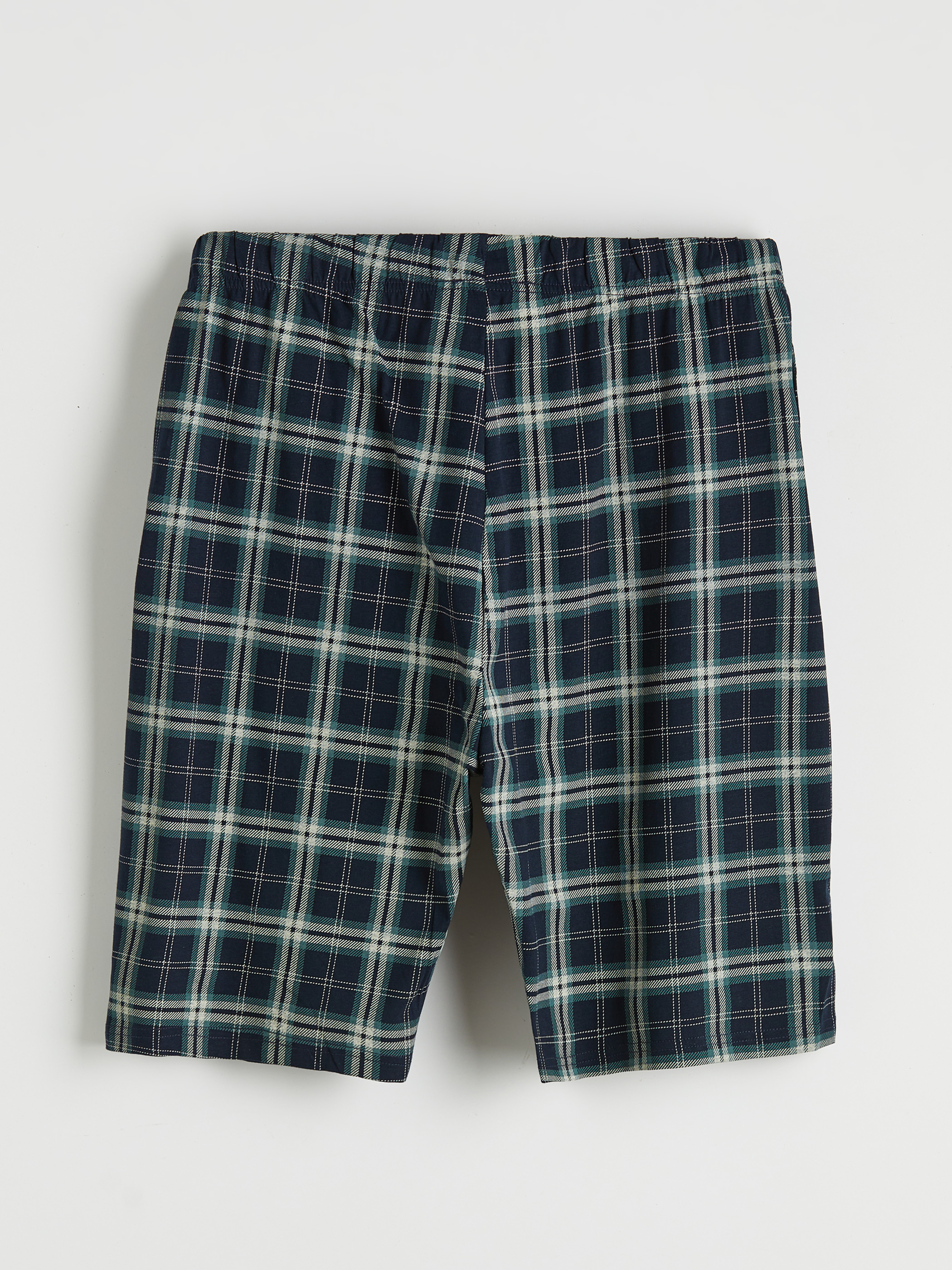 LC WAIKIKI Regular Fit Ekose Erkek Şort görsel 2